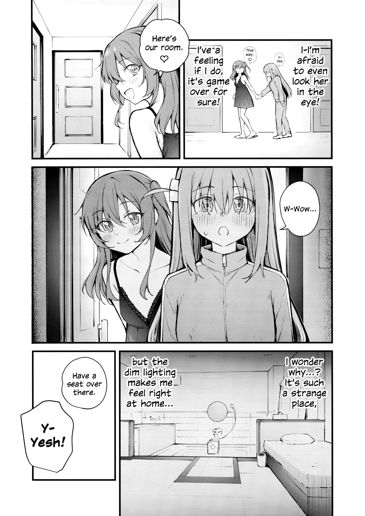 Tokyo Encounter: Visiting a Lesbian Brothel porn comic picture 7