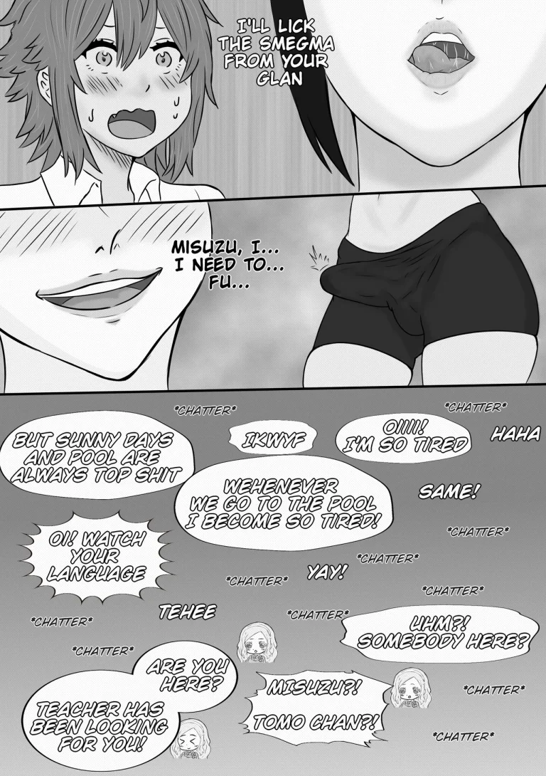 Tomo-chan is... gonna pop my cherry porn comic picture 20