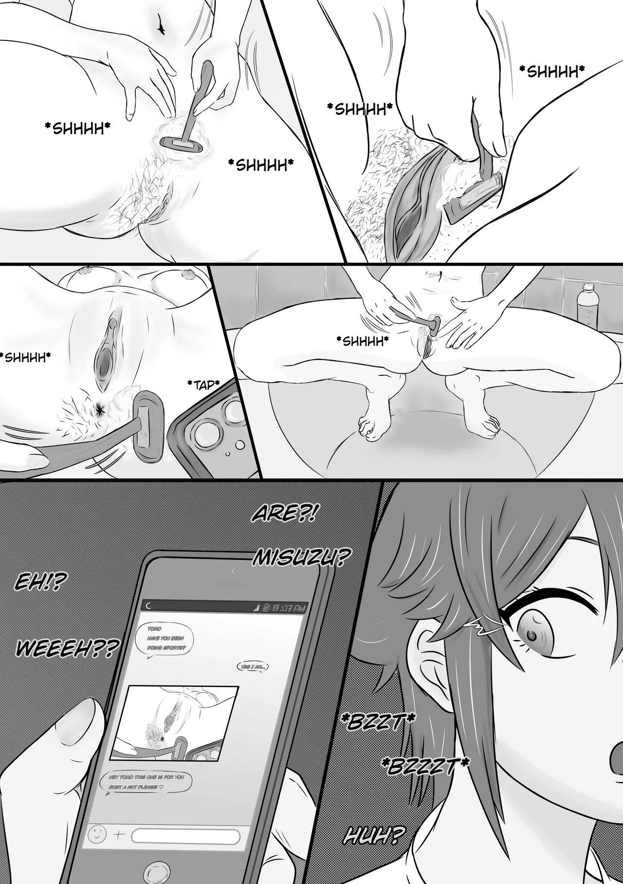Tomo-chan is... gonna pop my cherry porn comic picture 23
