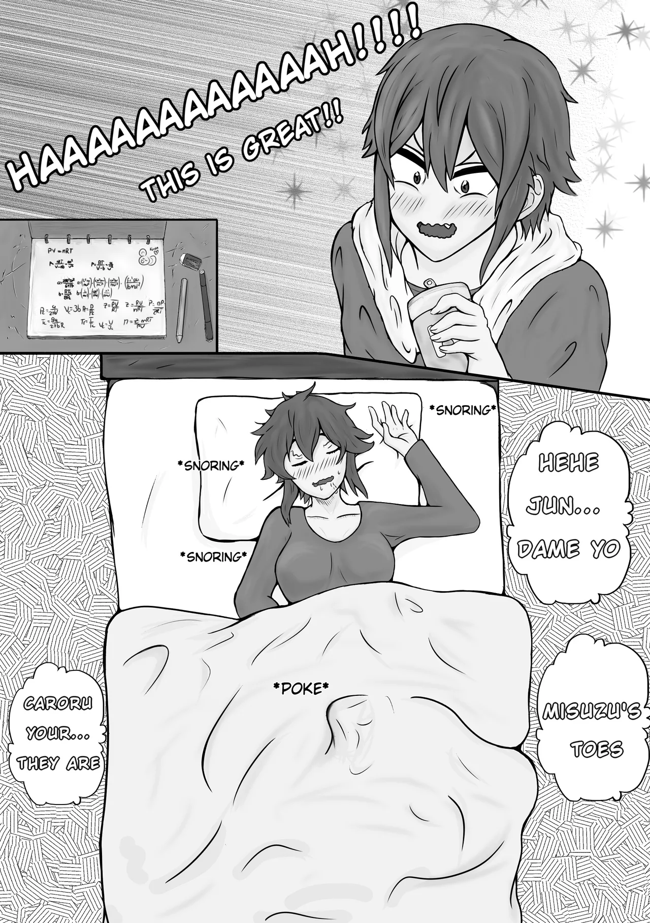 Tomo-chan is... gonna pop my cherry porn comic picture 4