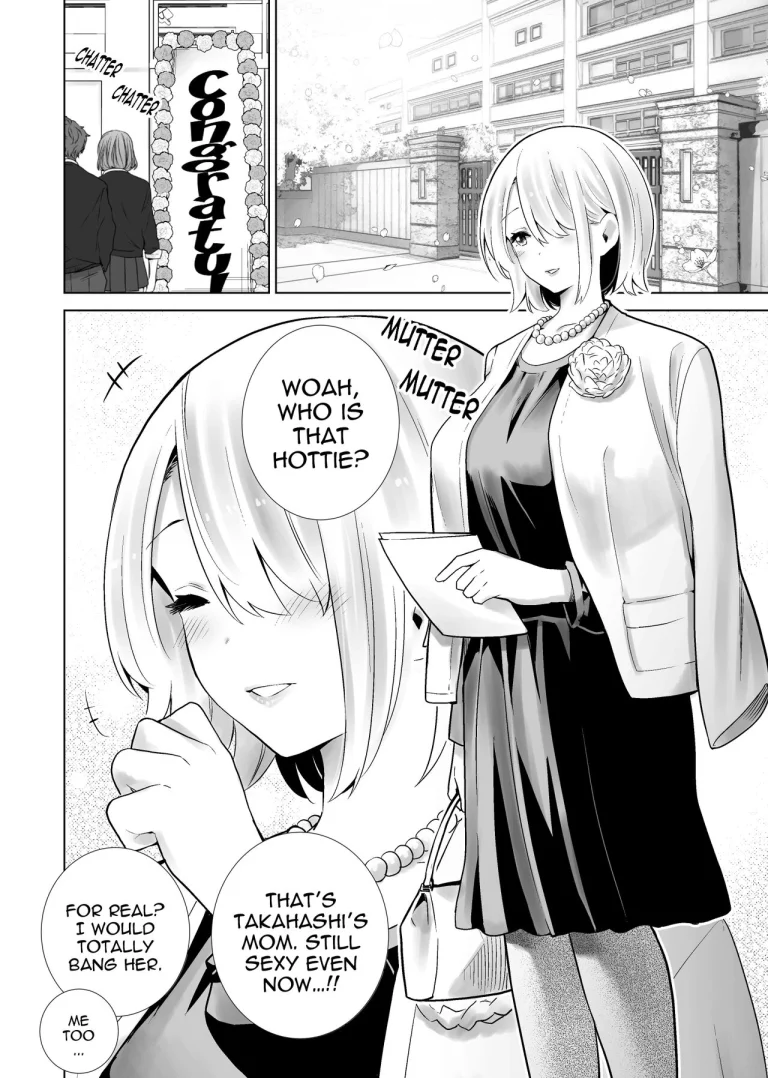 Tomodachi no Mama ga Boku no Dekachin de Ikimakutta Sotsugyoushiki porn comic picture 2
