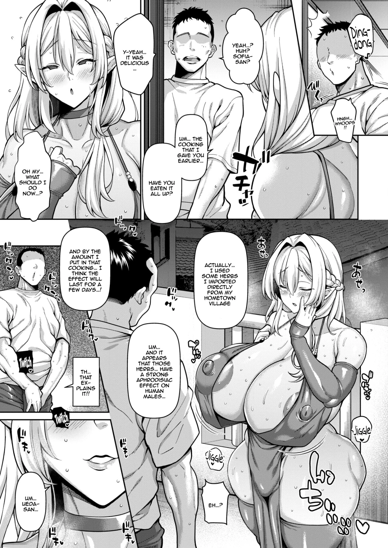 Tonari no Elf Mama -Zenpen- porn comic picture 5