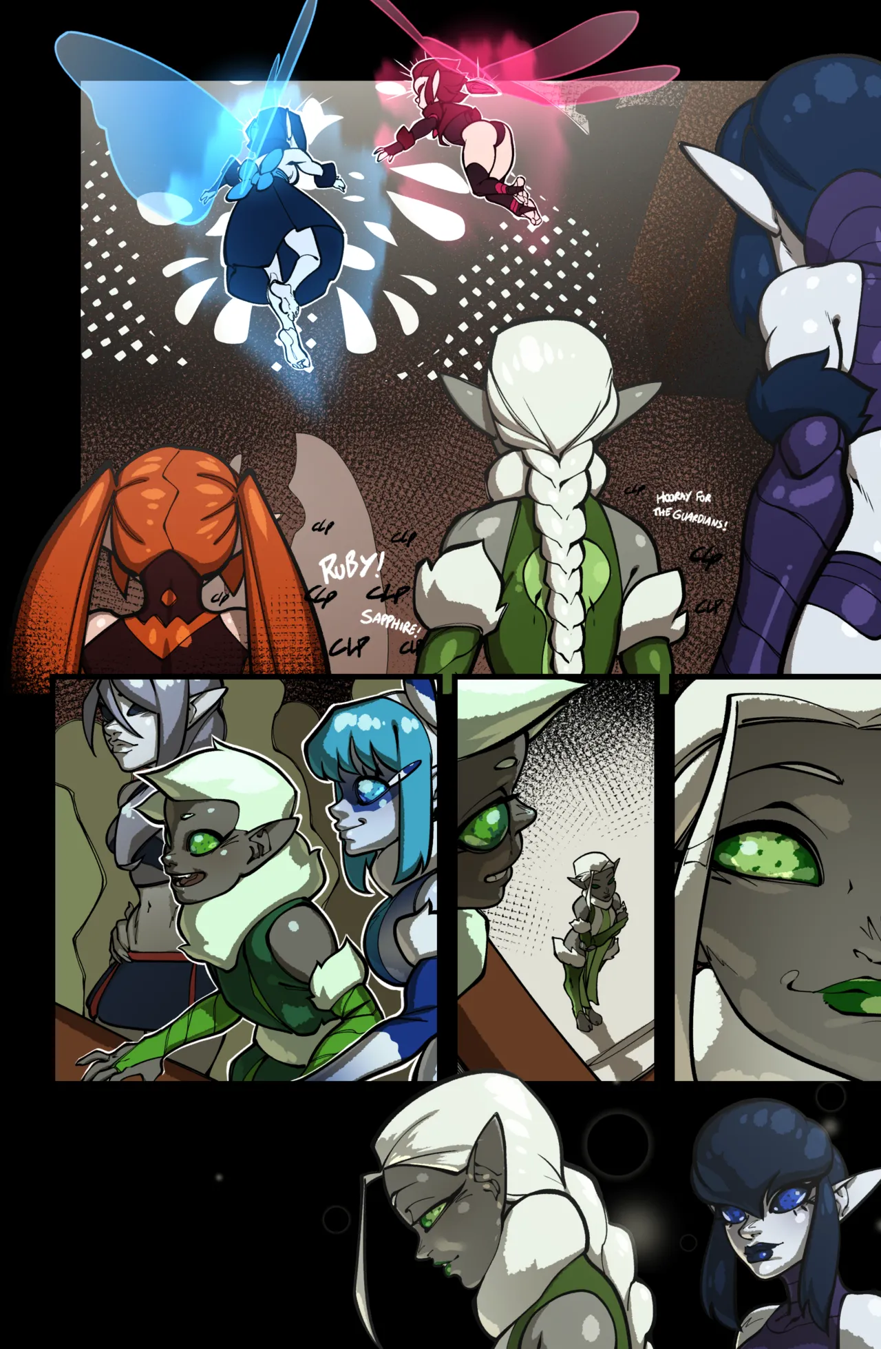 TOPAZ : Elves in Peril porn comic picture 11