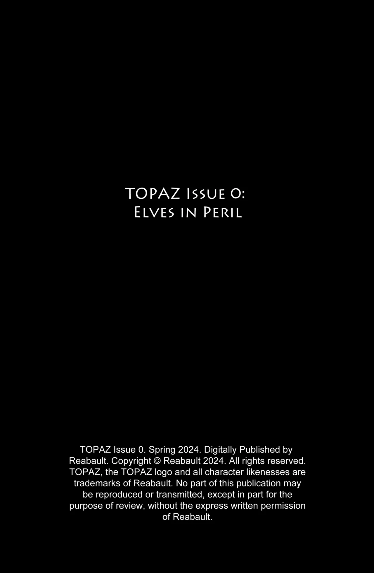 TOPAZ : Elves in Peril porn comic picture 2