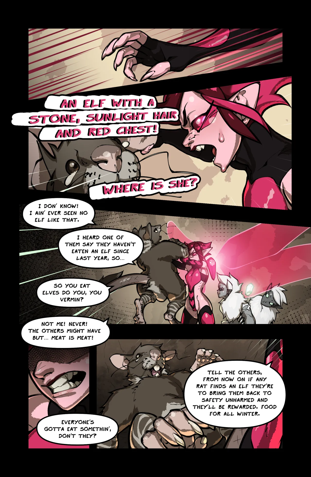 TOPAZ : Elves in Peril porn comic picture 22