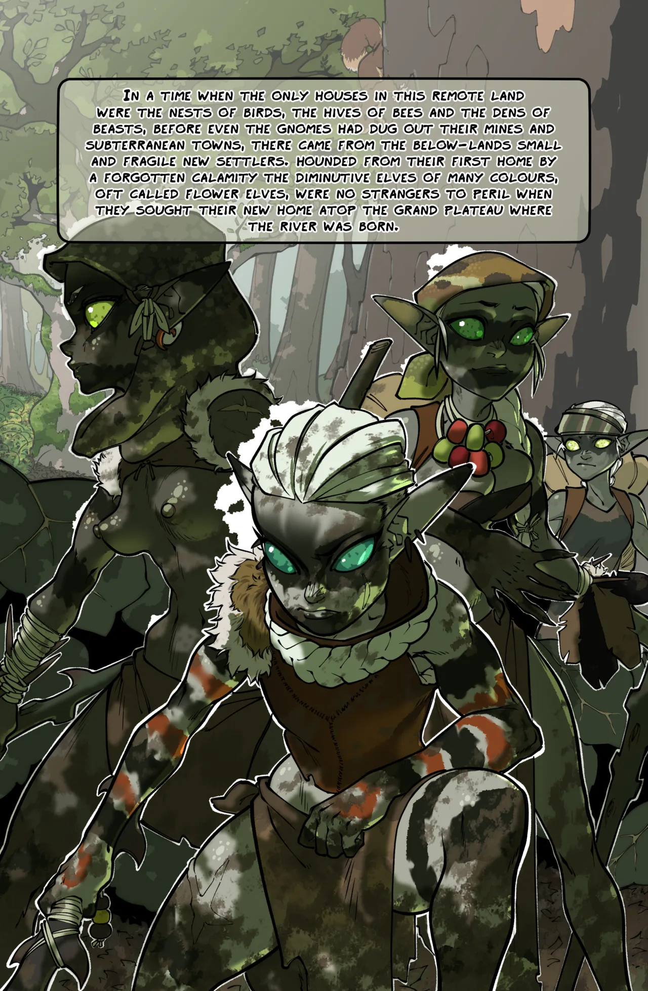 TOPAZ : Elves in Peril porn comic picture 3