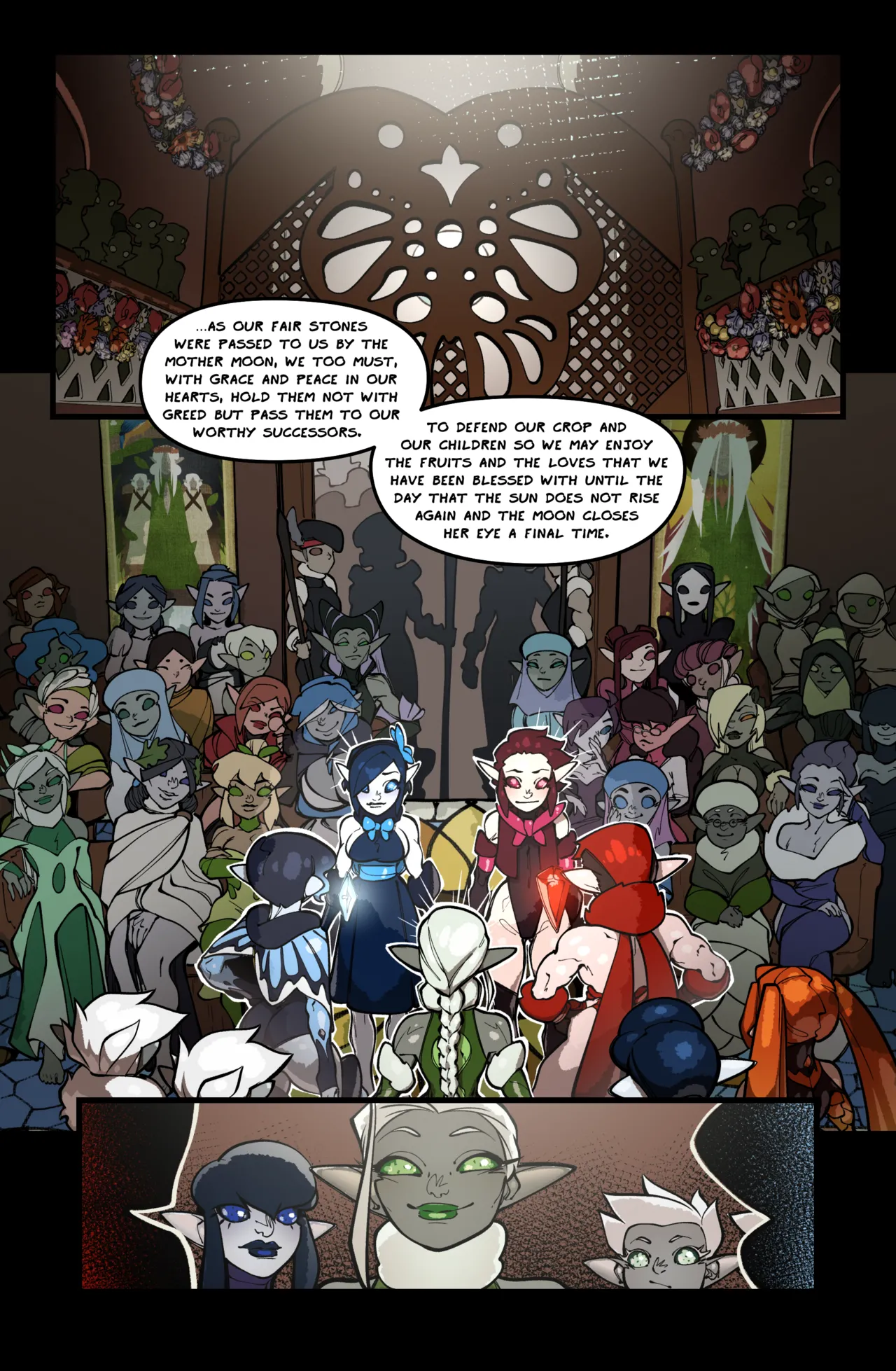 TOPAZ : Elves in Peril porn comic picture 6