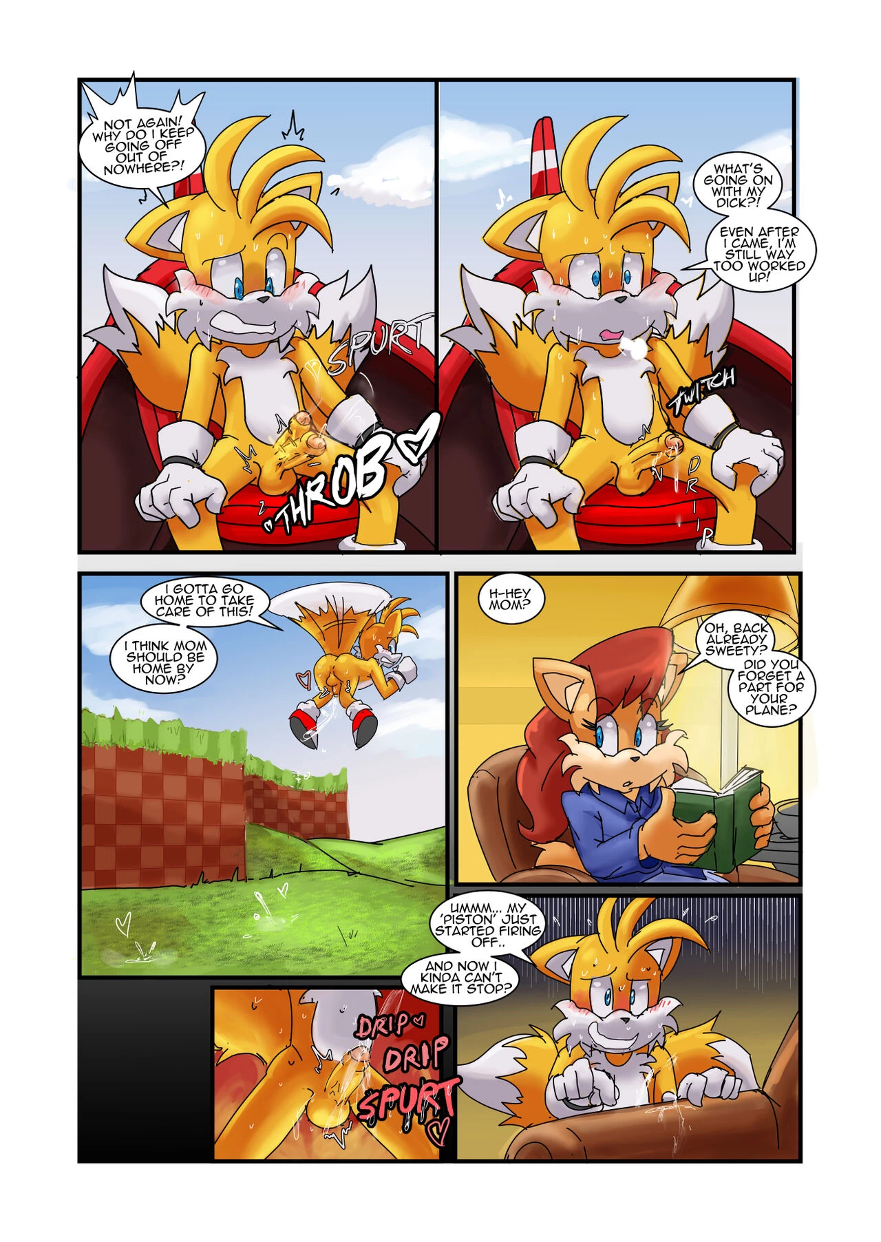 Tornado Of Libido porn comic picture 3