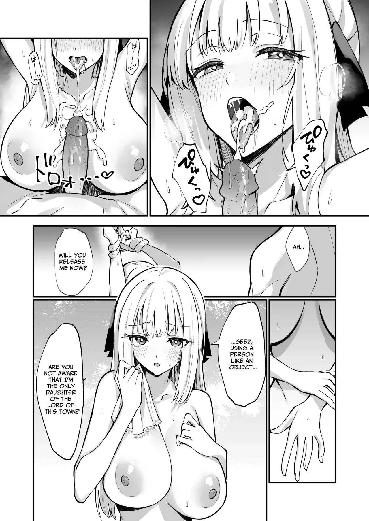 TOTAL DEFEAT ~preciously raised noble family daughter begs for commoner dick~| Ojousama Kanzen Haiboku.~Taisetsu ni Sodaterareta Kizoku Musume ga Jibun kara Shomin Ochinpo Onedari Surumade~ porn comic picture 38