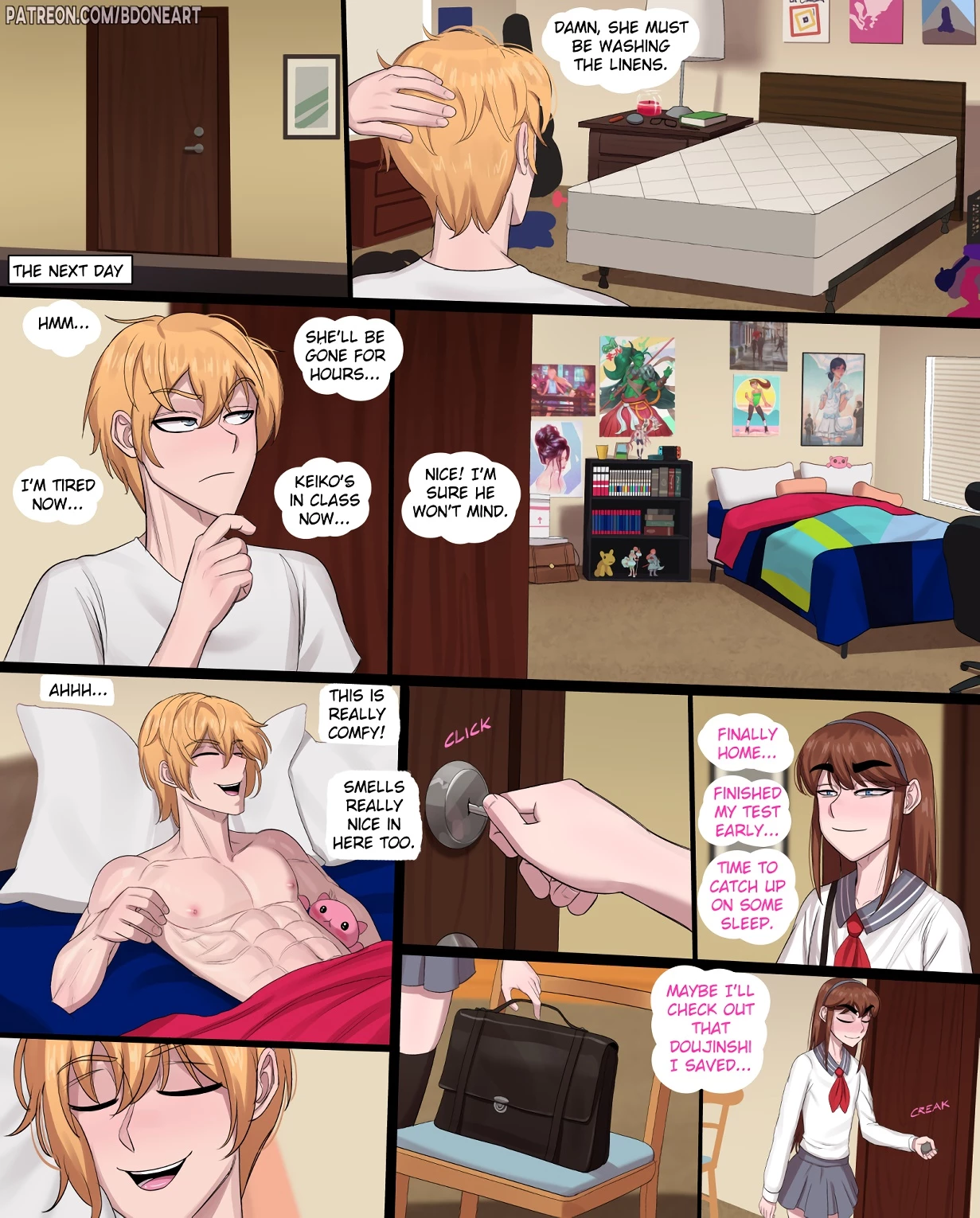 Touched porn comic picture 5