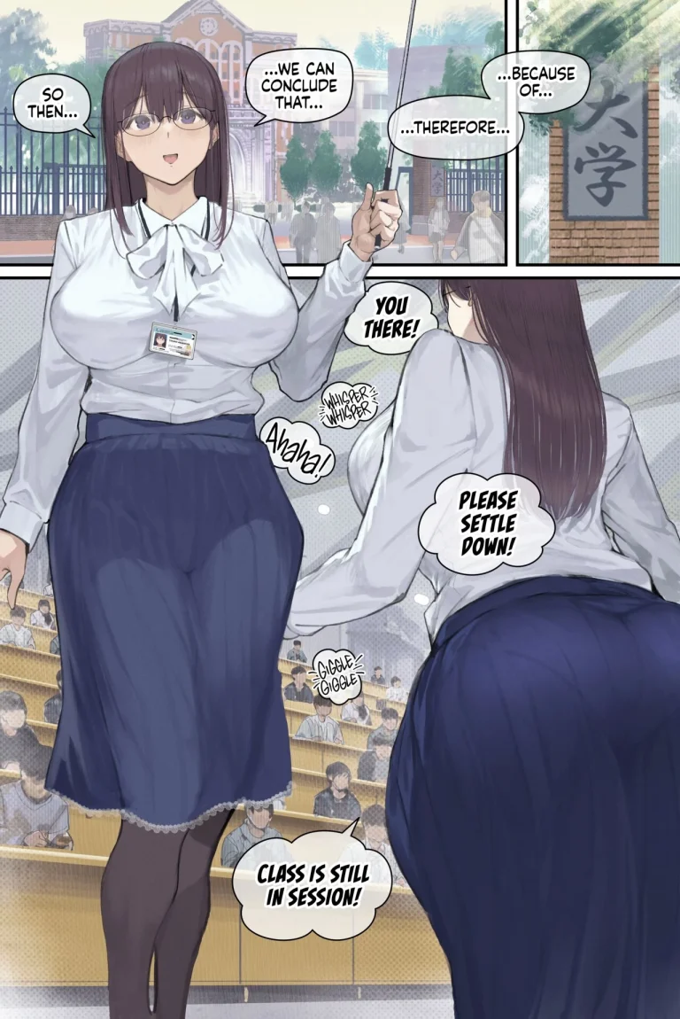 Touko Amamiya: Wife, Scholar, Professor in HEAT | Intelli Hitozuma Amamiya Touko Sensei no Hatsujou porn comic picture 2