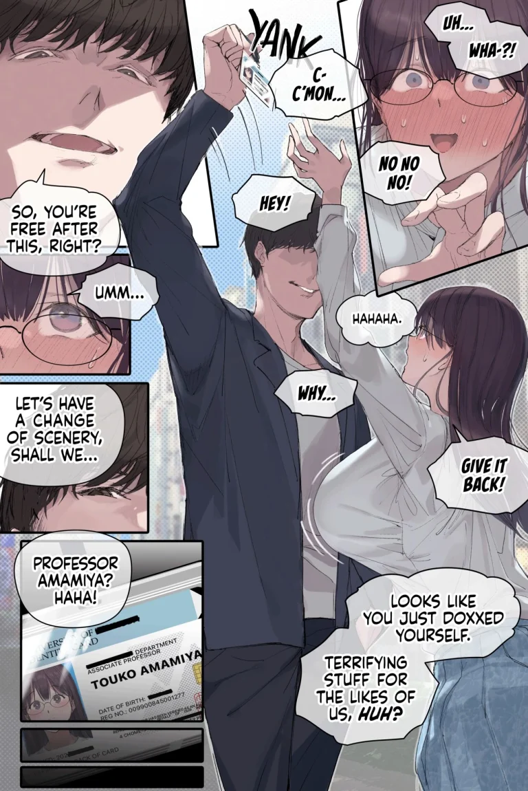 Touko Amamiya: Wife, Scholar, Professor in HEAT | Intelli Hitozuma Amamiya Touko Sensei no Hatsujou porn comic picture 22