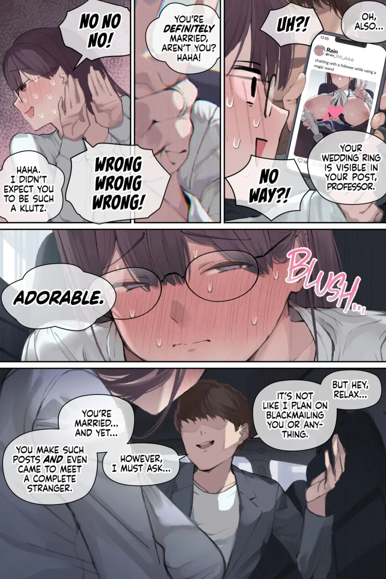 Touko Amamiya: Wife, Scholar, Professor in HEAT | Intelli Hitozuma Amamiya Touko Sensei no Hatsujou porn comic picture 24