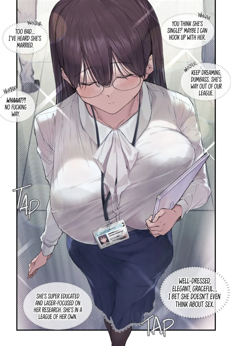Touko Amamiya: Wife, Scholar, Professor in HEAT | Intelli Hitozuma Amamiya Touko Sensei no Hatsujou porn comic picture 4