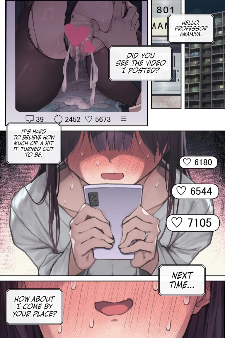Touko Amamiya: Wife, Scholar, Professor in HEAT | Intelli Hitozuma Amamiya Touko Sensei no Hatsujou porn comic picture 56