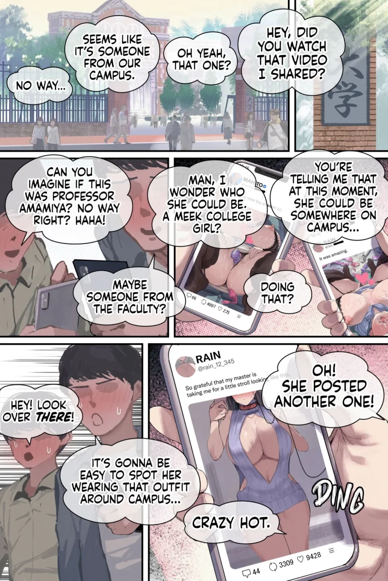 Touko Amamiya: Wife, Scholar, Professor in HEAT | Intelli Hitozuma Amamiya Touko Sensei no Hatsujou porn comic picture 78