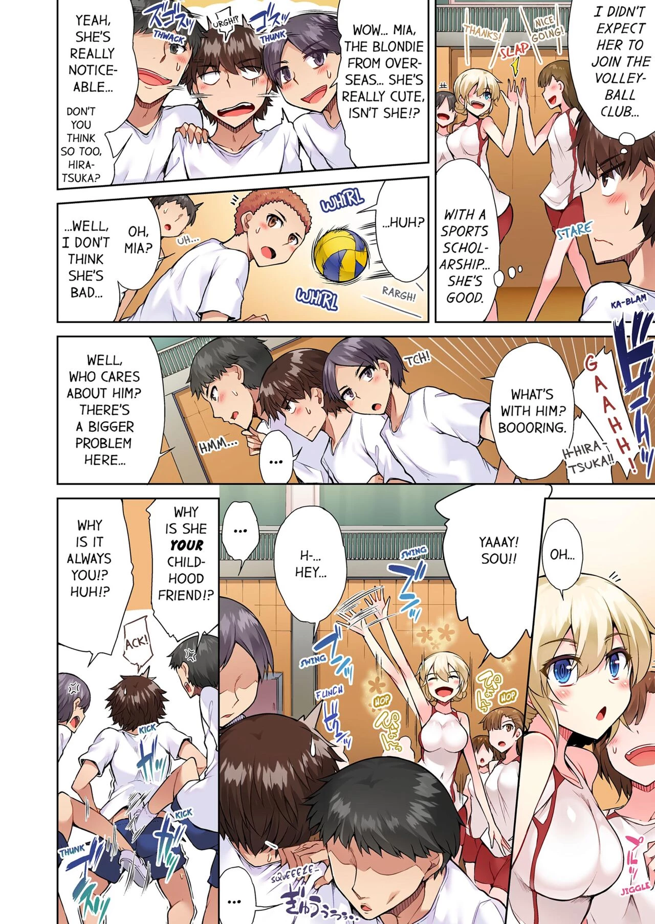 Traditional Job of Washing Girl's Body 13 | Asoko Araiya no Oshigoto ~Kataomoichuu no Aitsu to Onnayu de~ porn comic picture 34