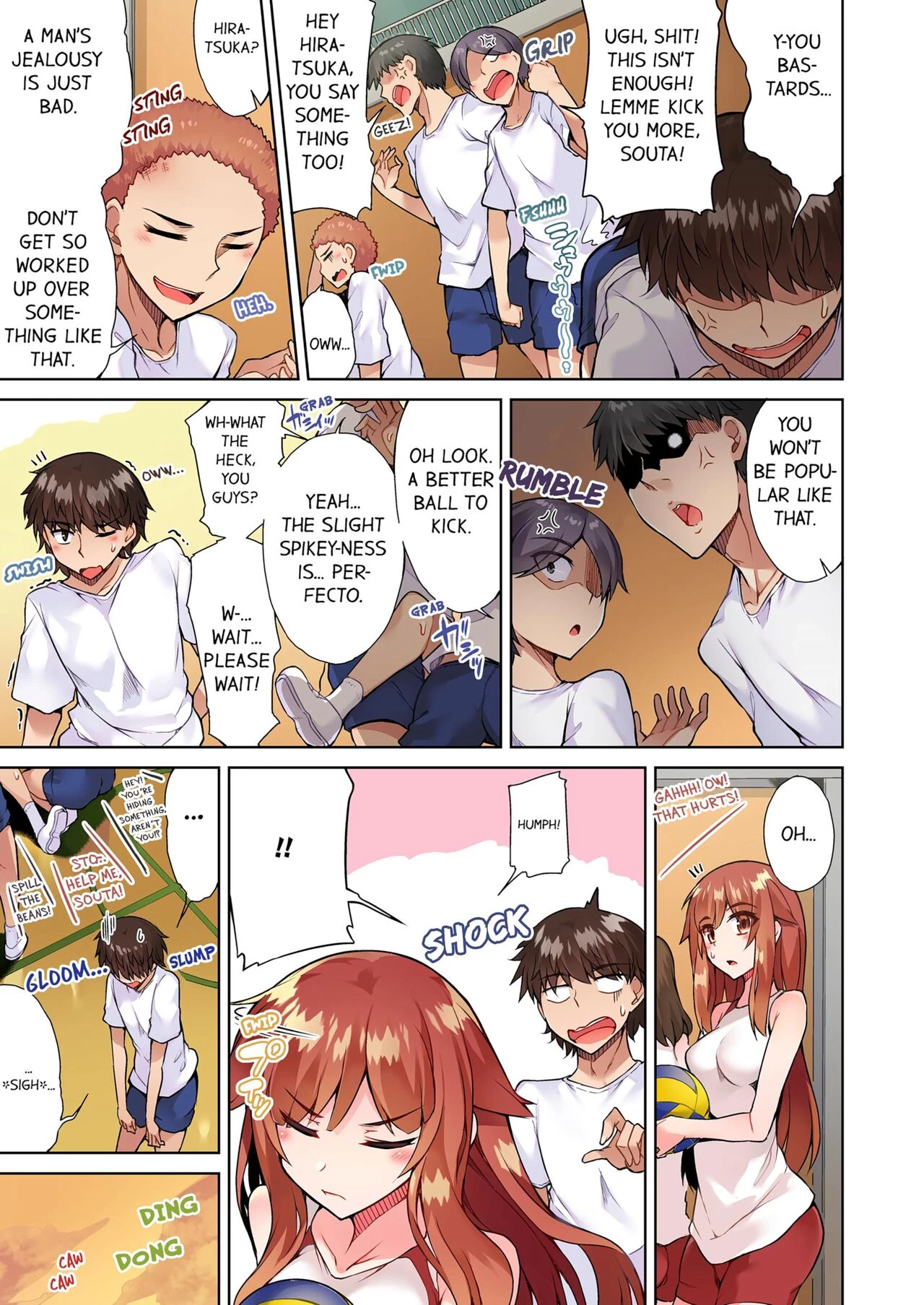 Traditional Job of Washing Girl's Body 13 | Asoko Araiya no Oshigoto ~Kataomoichuu no Aitsu to Onnayu de~ porn comic picture 35