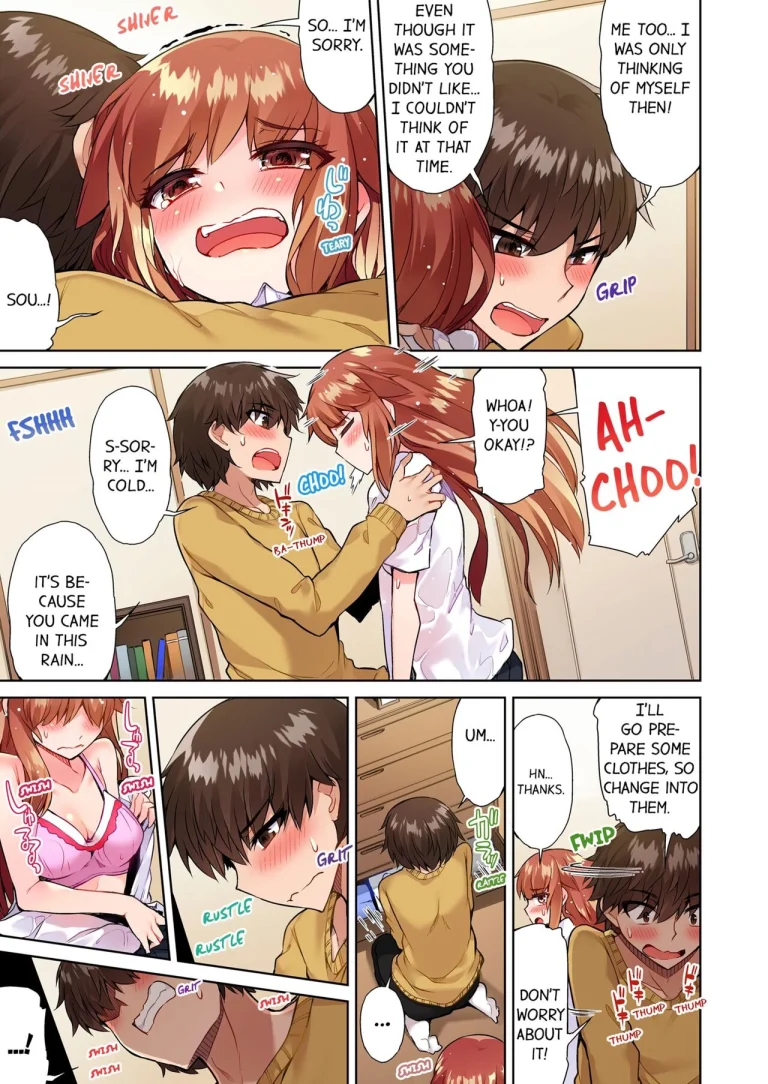 Traditional Job of Washing Girl's Body 13 | Asoko Araiya no Oshigoto ~Kataomoichuu no Aitsu to Onnayu de~ porn comic picture 45