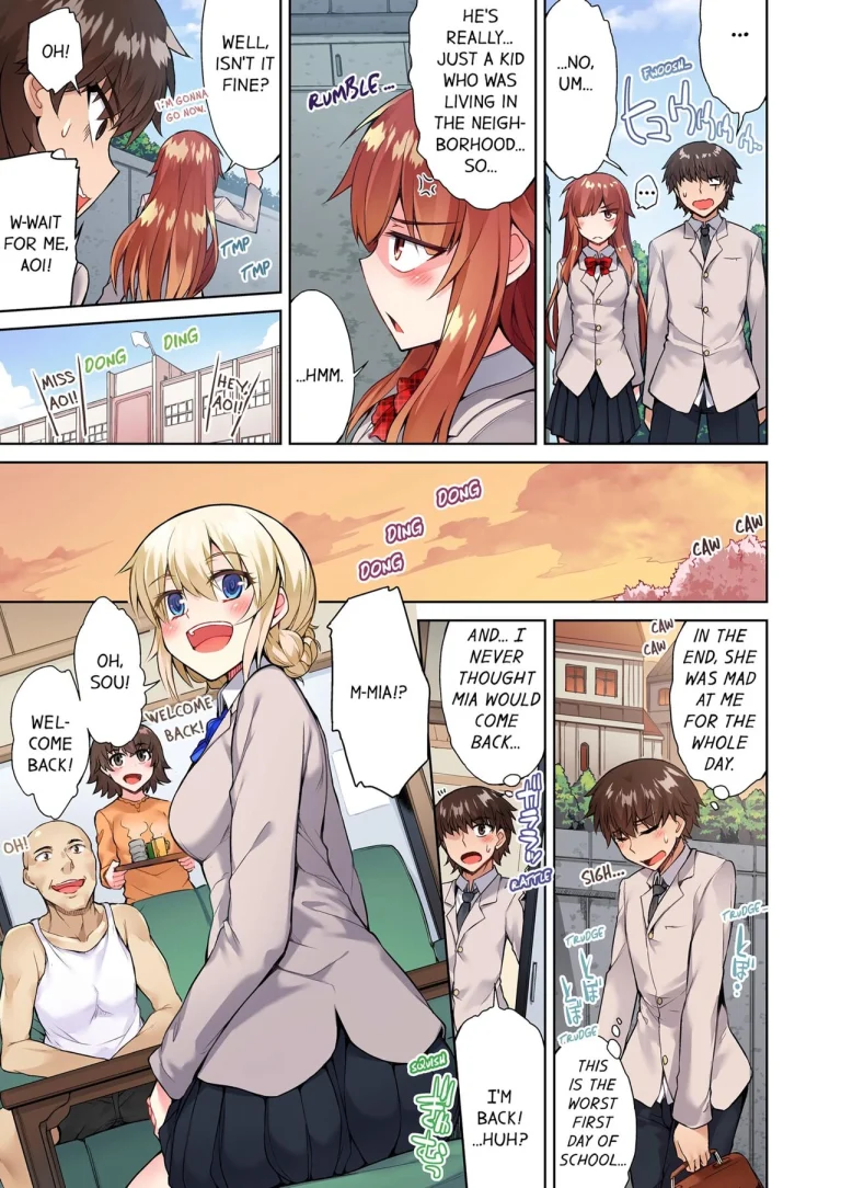 Traditional Job of Washing Girl's Body 13 | Asoko Araiya no Oshigoto ~Kataomoichuu no Aitsu to Onnayu de~ porn comic picture 5