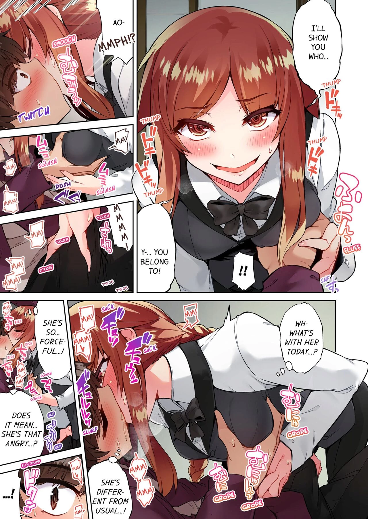 Traditional Job of Washing Girl's Body 13 | Asoko Araiya no Oshigoto ~Kataomoichuu no Aitsu to Onnayu de~ porn comic picture 77