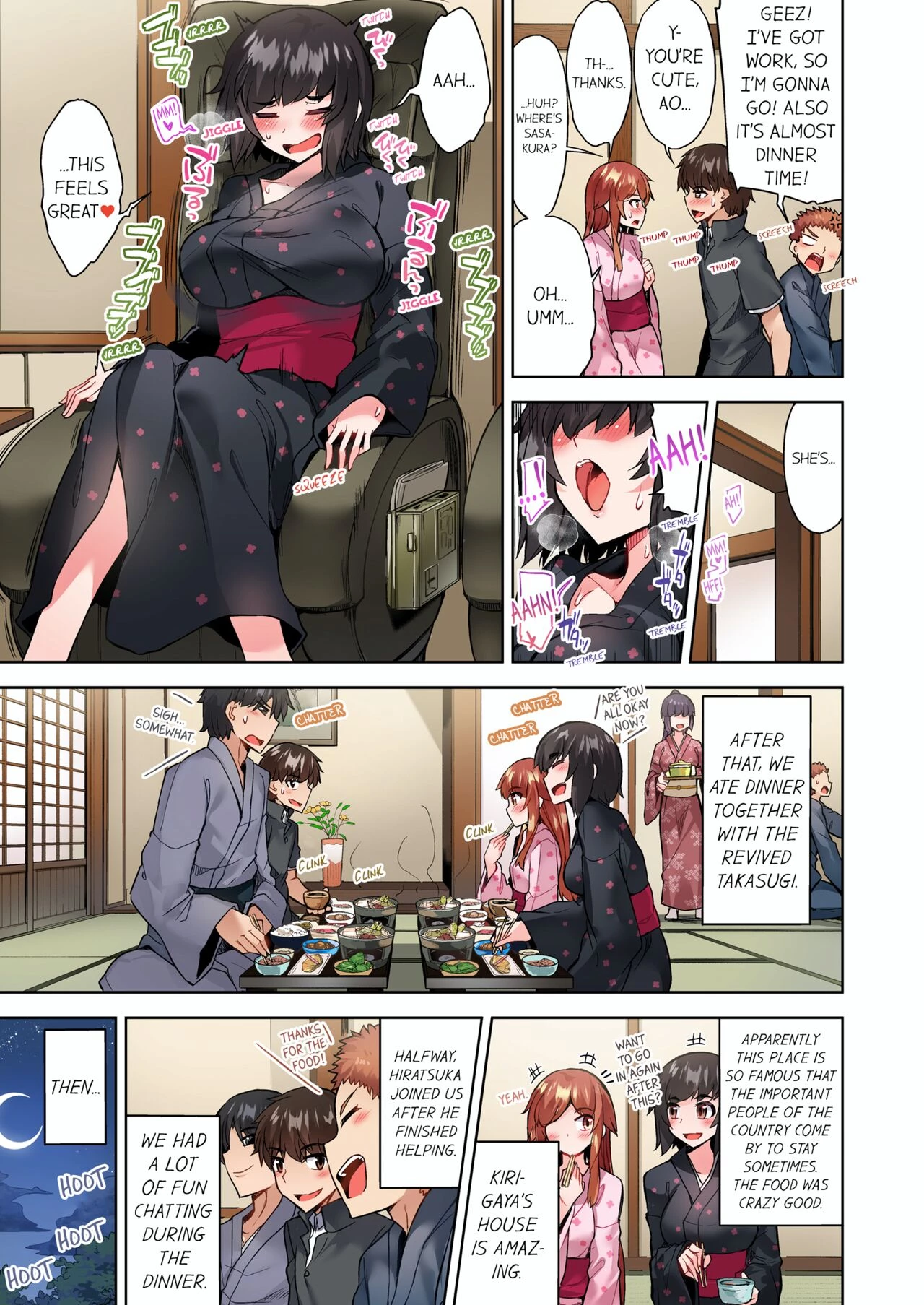Traditional Job of Washing Girl's Body 15 | Asoko Araiya no Oshigoto ~Kataomoichuu no Aitsu to Onnayu de~ porn comic picture 37