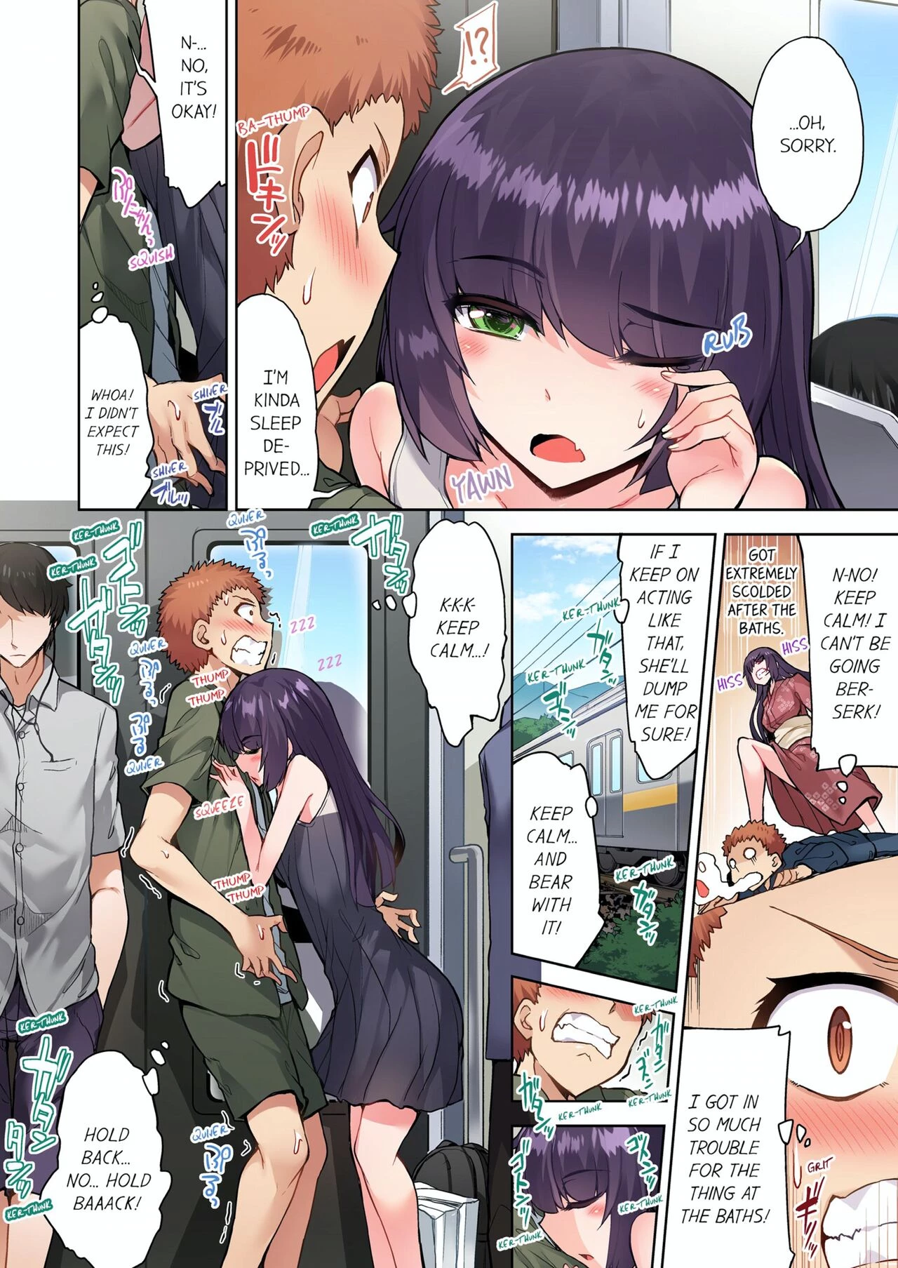 Traditional Job of Washing Girl's Body 15 | Asoko Araiya no Oshigoto ~Kataomoichuu no Aitsu to Onnayu de~ porn comic picture 84
