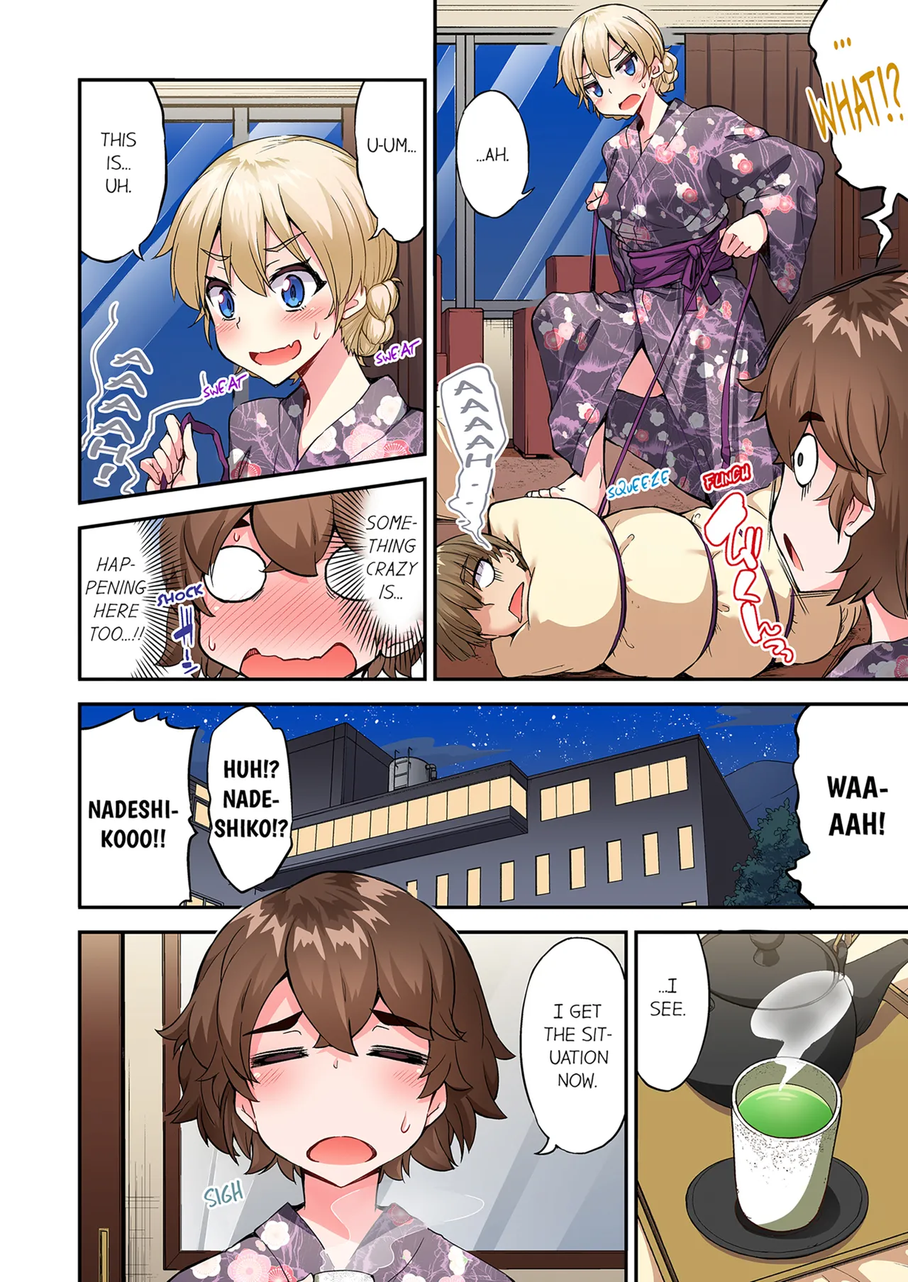 Traditional Job of Washing Girl's Body Volume 20| Asoko Araiya no Oshigoto ~Kataomoichuu no Aitsu to Onnayu de~ porn comic picture 76