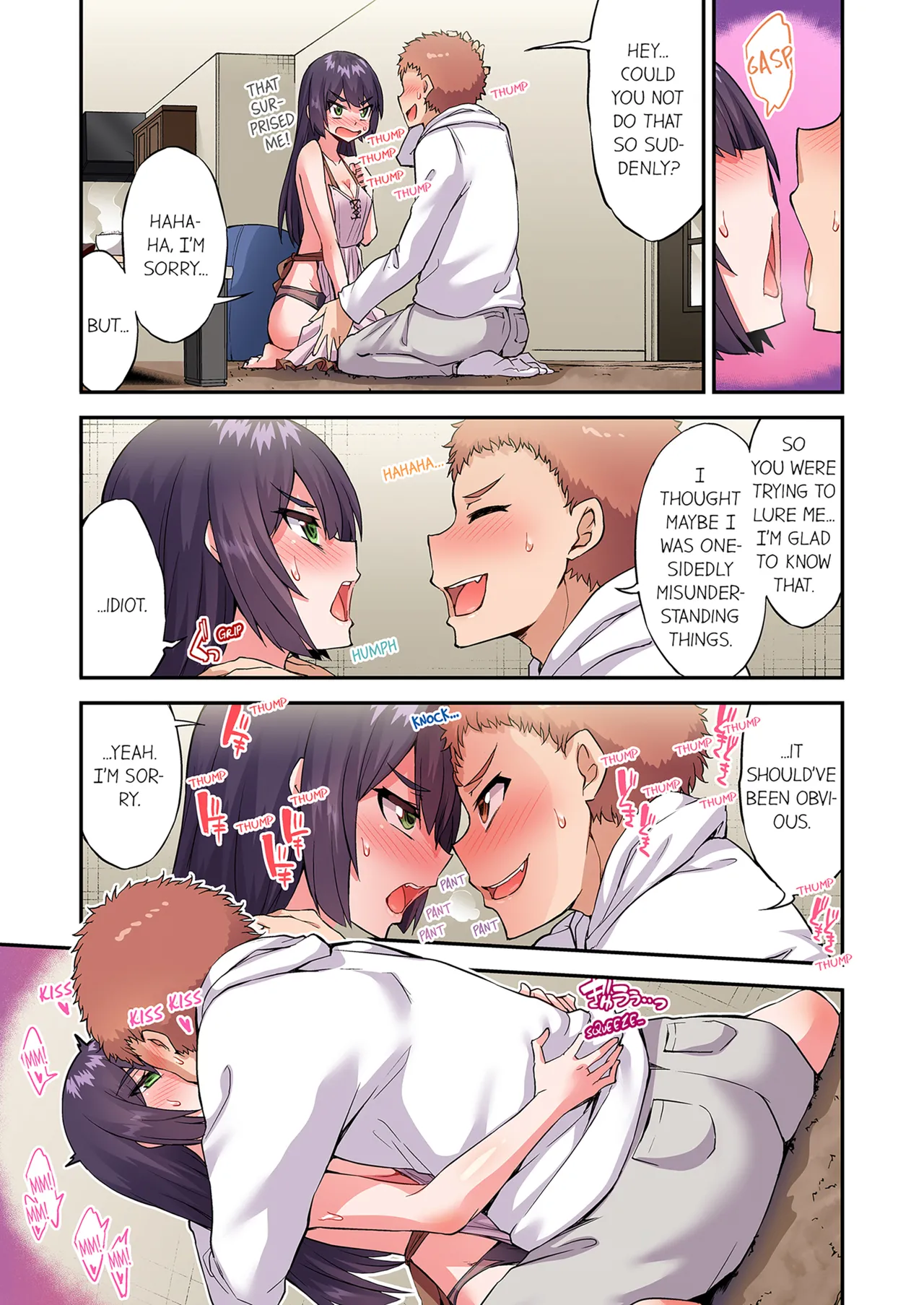 Traditional Job of Washing Girl's Body Volume 21 | Asoko Araiya no Oshigoto ~Kataomoichuu no Aitsu to Onnayu de~ porn comic picture 15