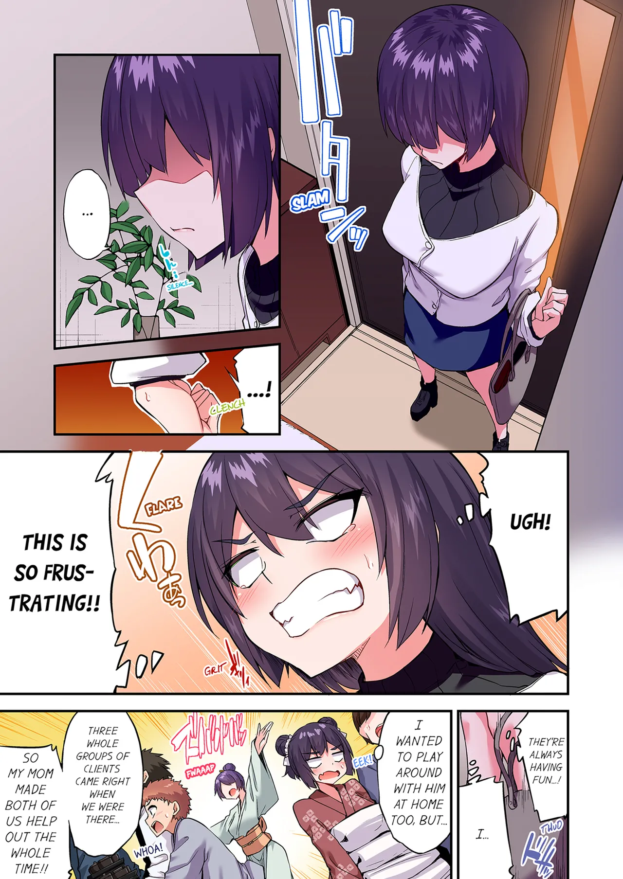 Traditional Job of Washing Girl's Body Volume 21 | Asoko Araiya no Oshigoto ~Kataomoichuu no Aitsu to Onnayu de~ porn comic picture 5