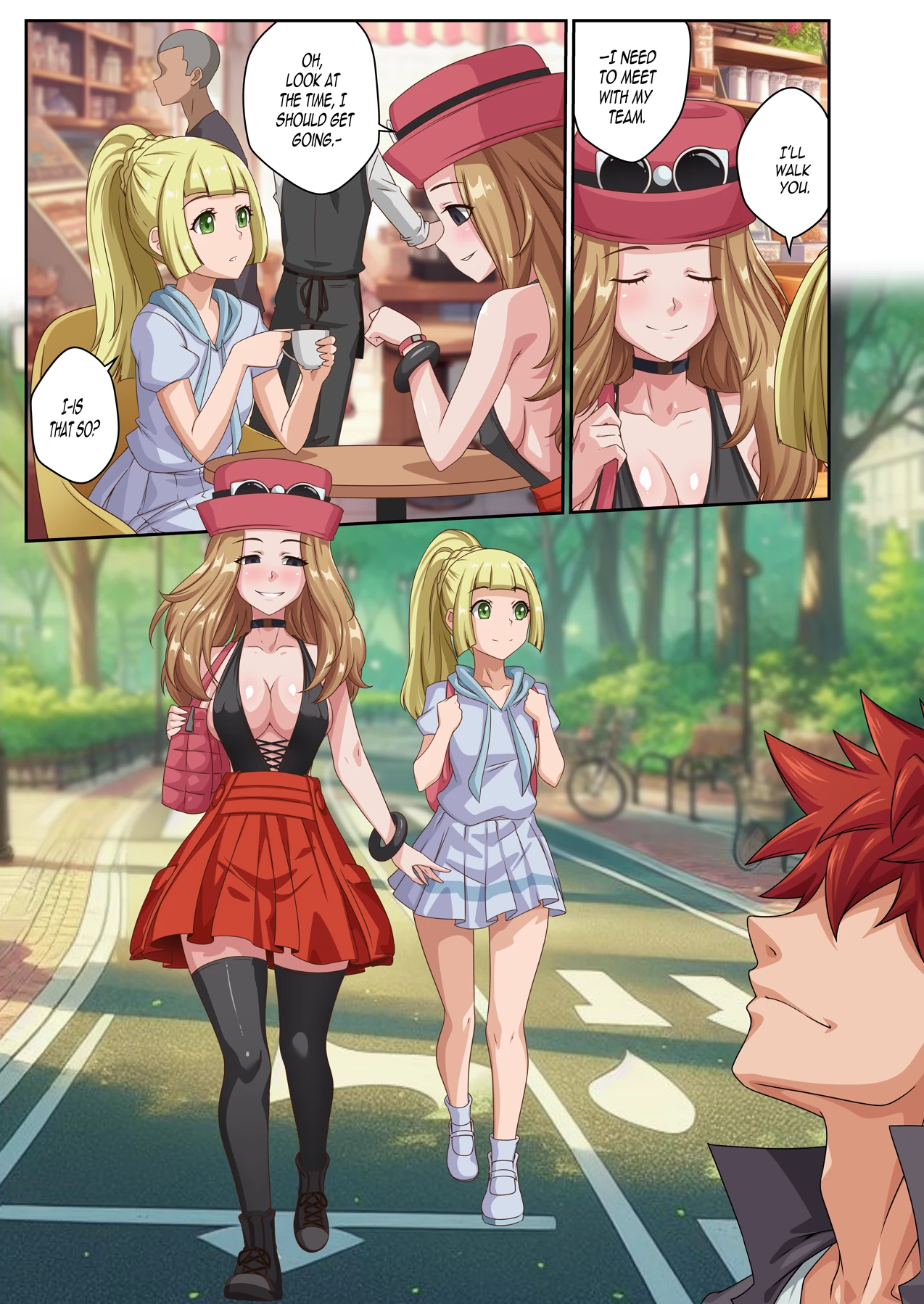 Trainer Dex 4 porn comic picture 3