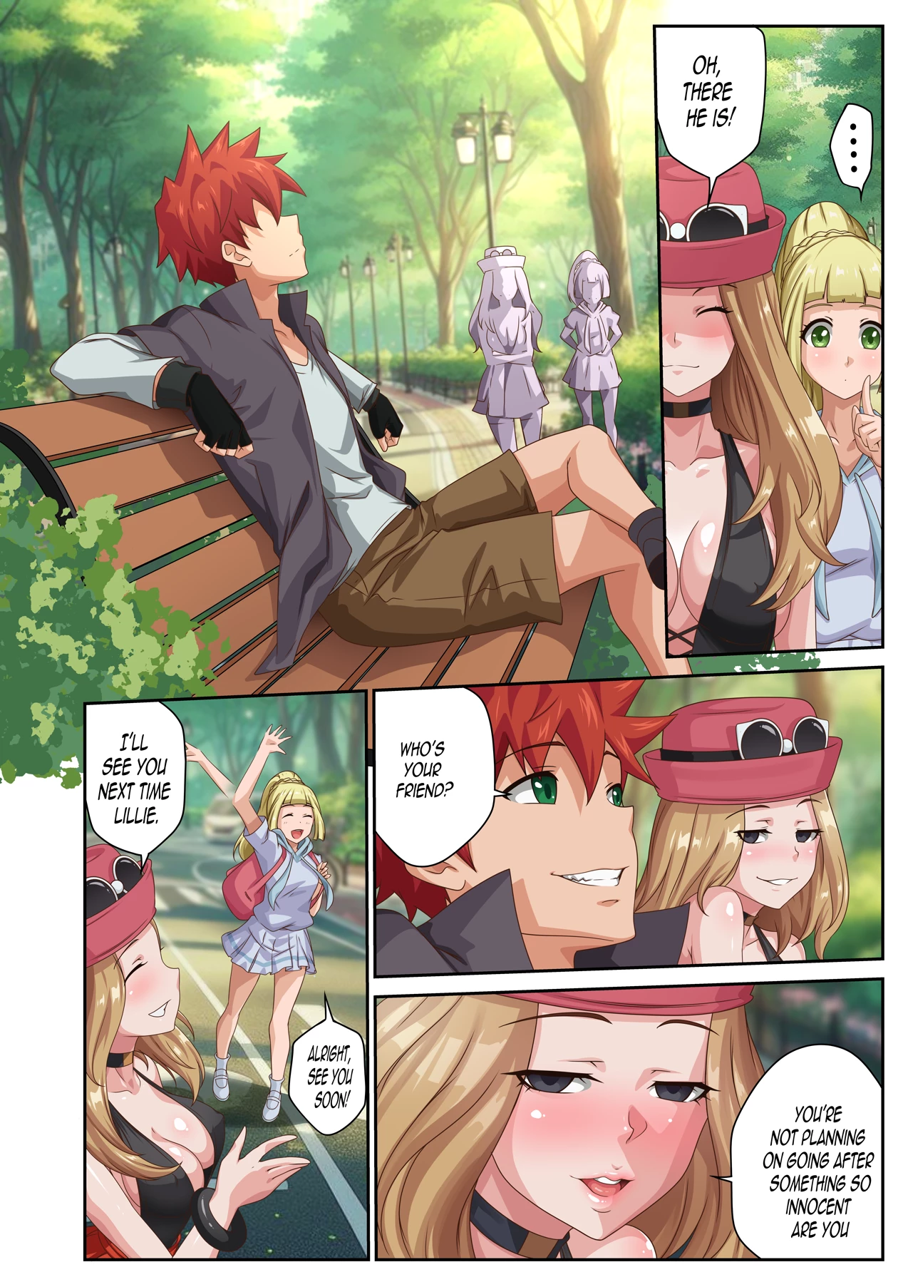 Trainer Dex 4 porn comic picture 4