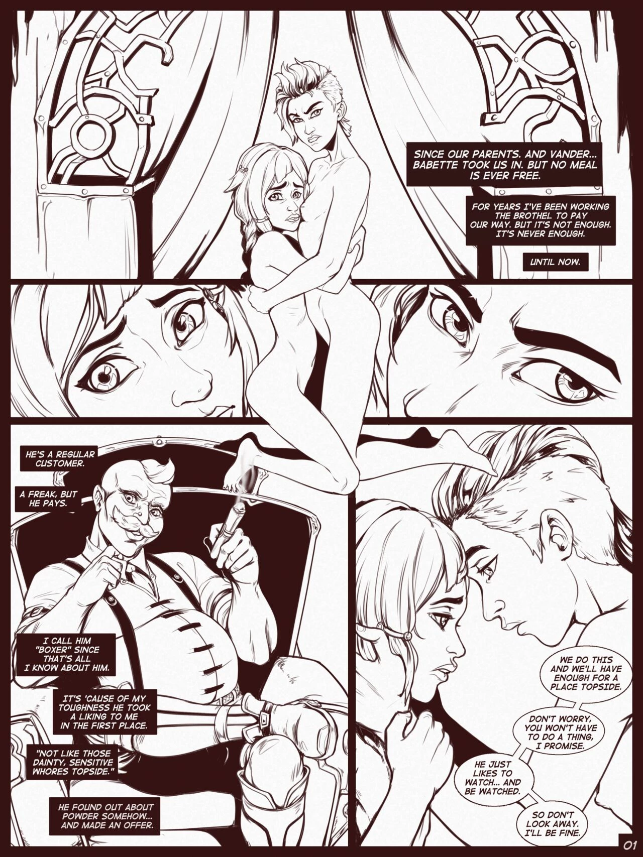 Tramps of the Lanes porn comic picture 13