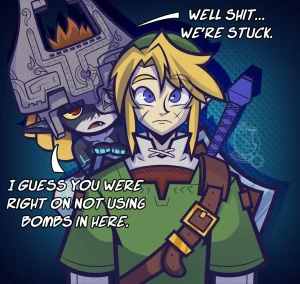 Trapped In A Cave porn comic picture 1