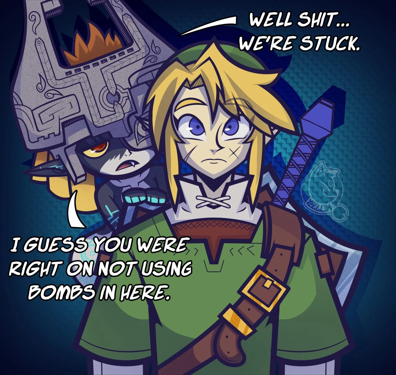 Trapped In A Cave porn comic picture 1