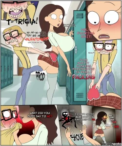 Tricia's Valentine porn comic picture 1