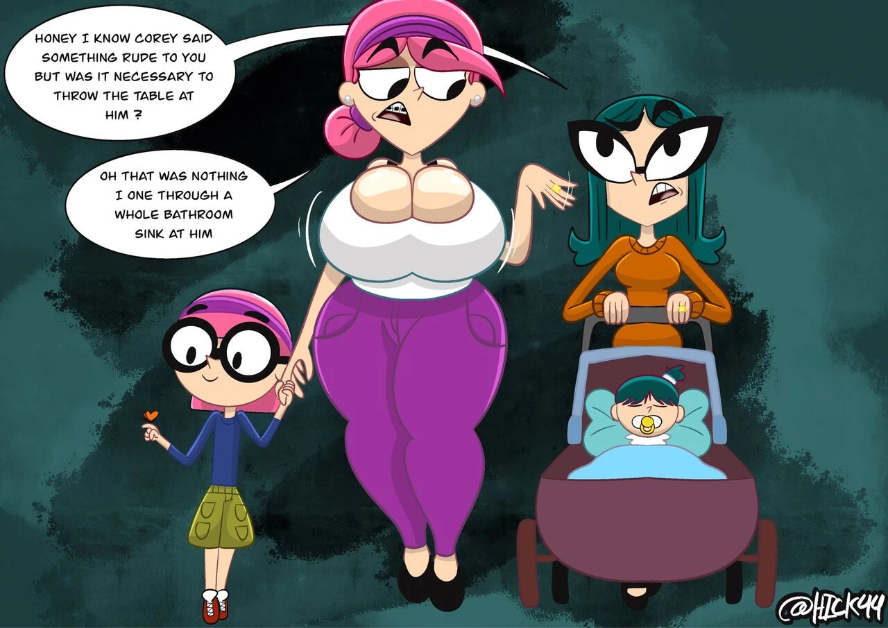 Trina x Mina porn comic picture 10
