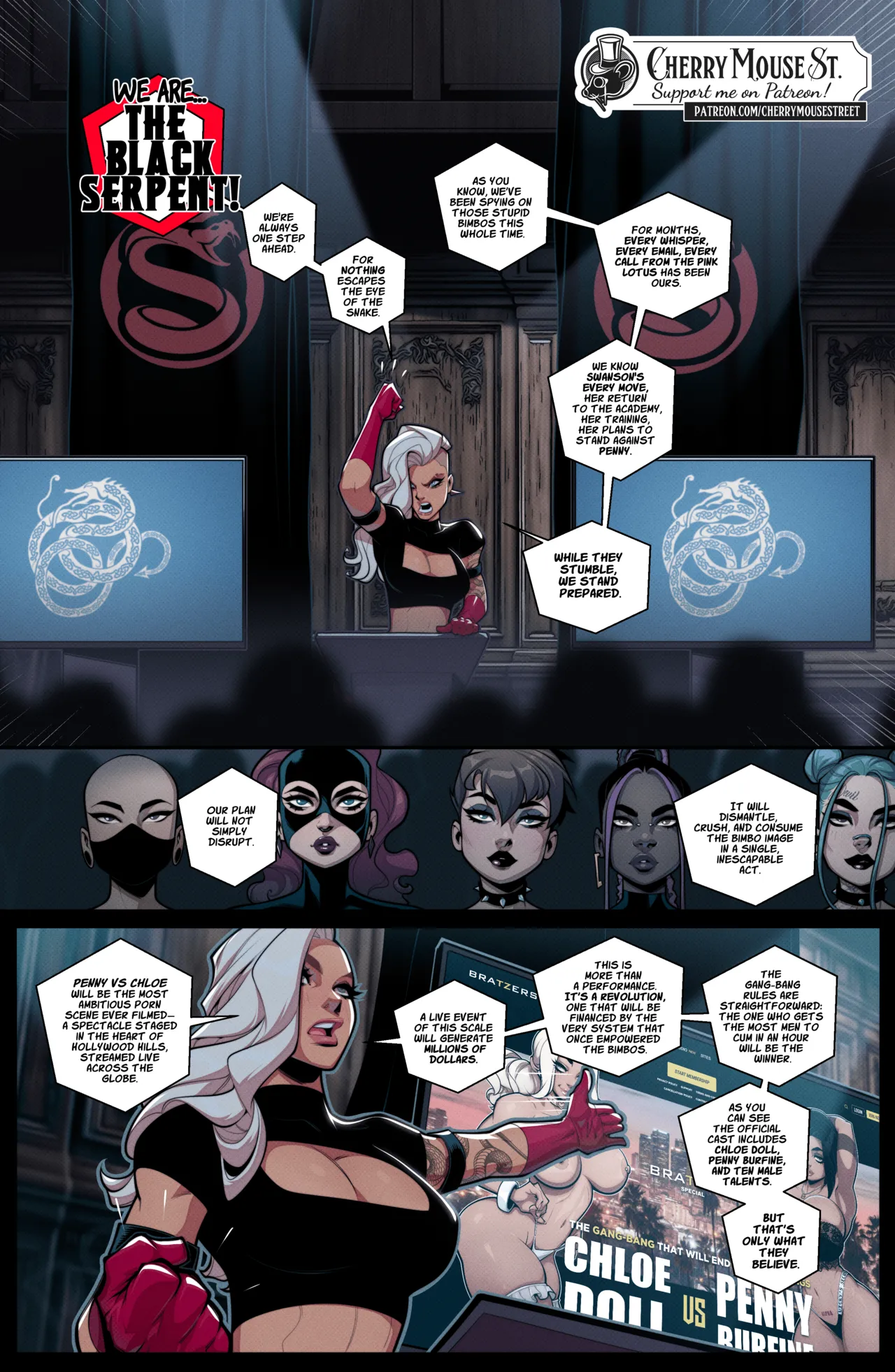 Trish & Amber: The Mexican Job porn comic picture 33