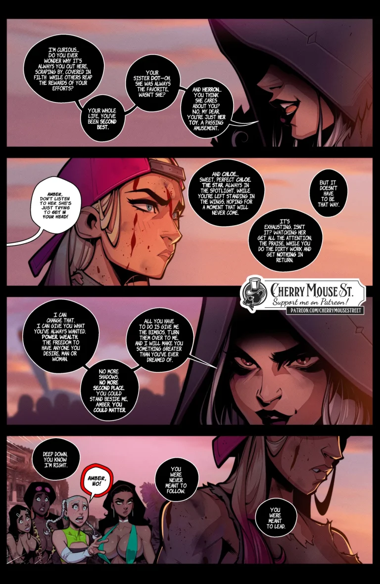 Trish & Amber: The Mexican Job porn comic picture 44