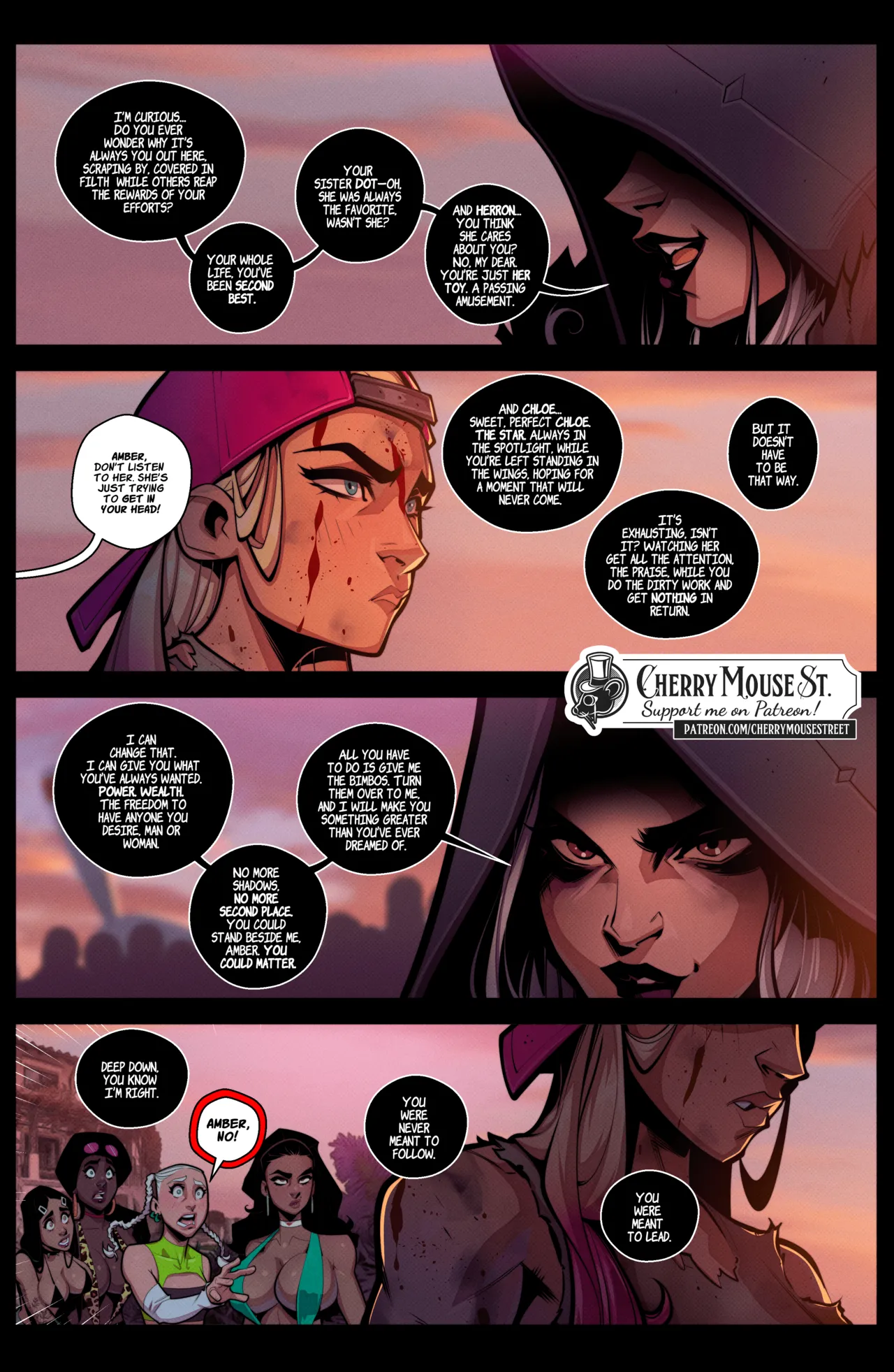 Trish & Amber: The Mexican Job porn comic picture 44
