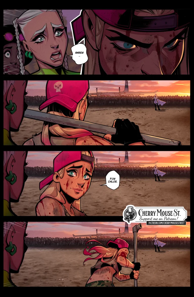 Trish & Amber: The Mexican Job porn comic picture 45