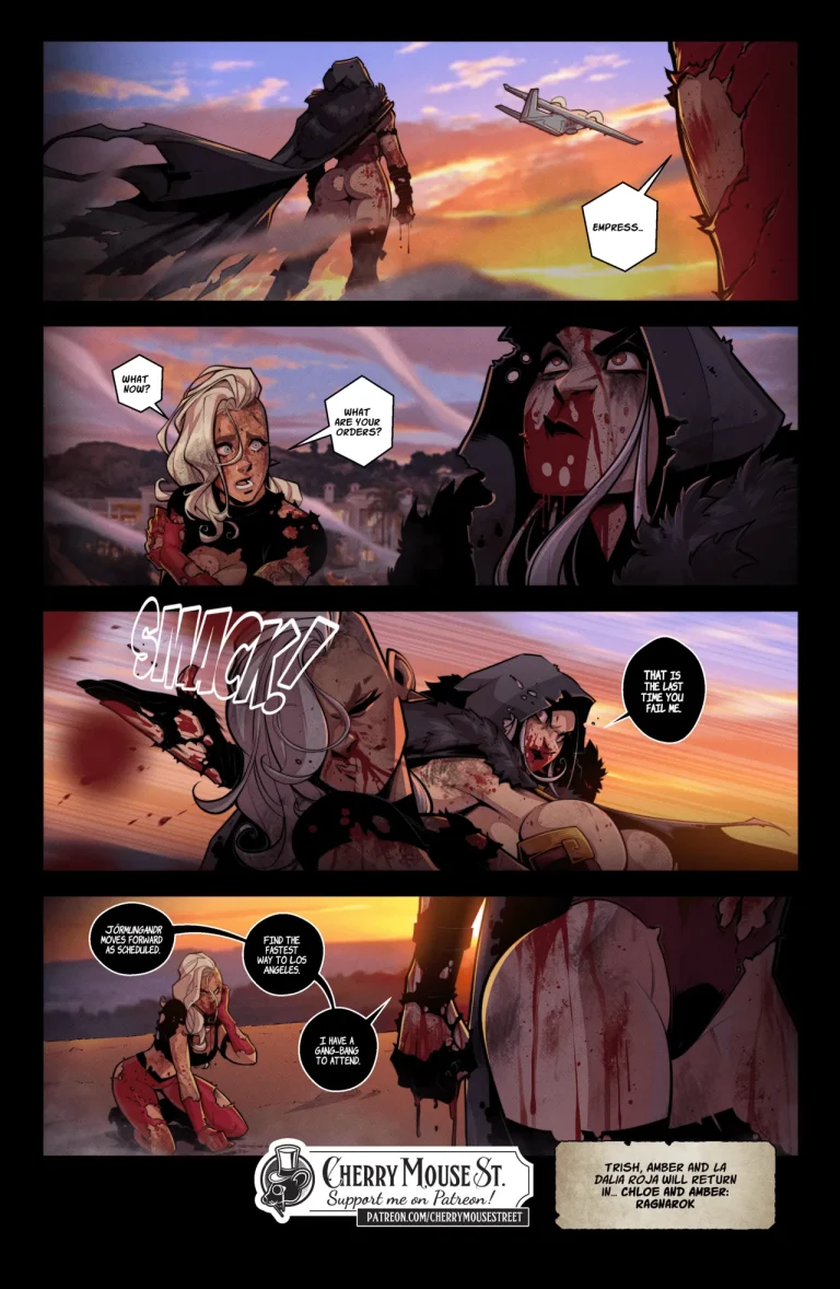 Trish & Amber: The Mexican Job porn comic picture 51