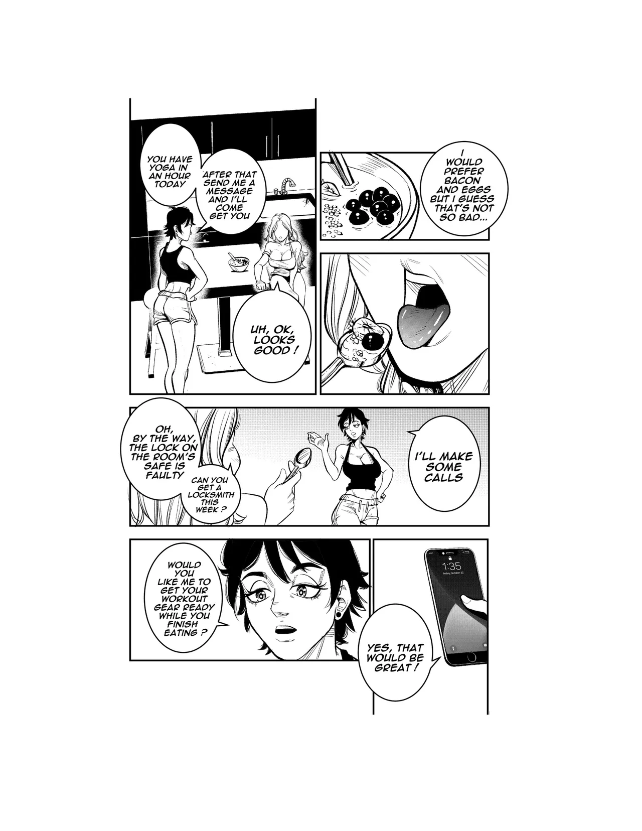 Trophy Wife 2 porn comic picture 6