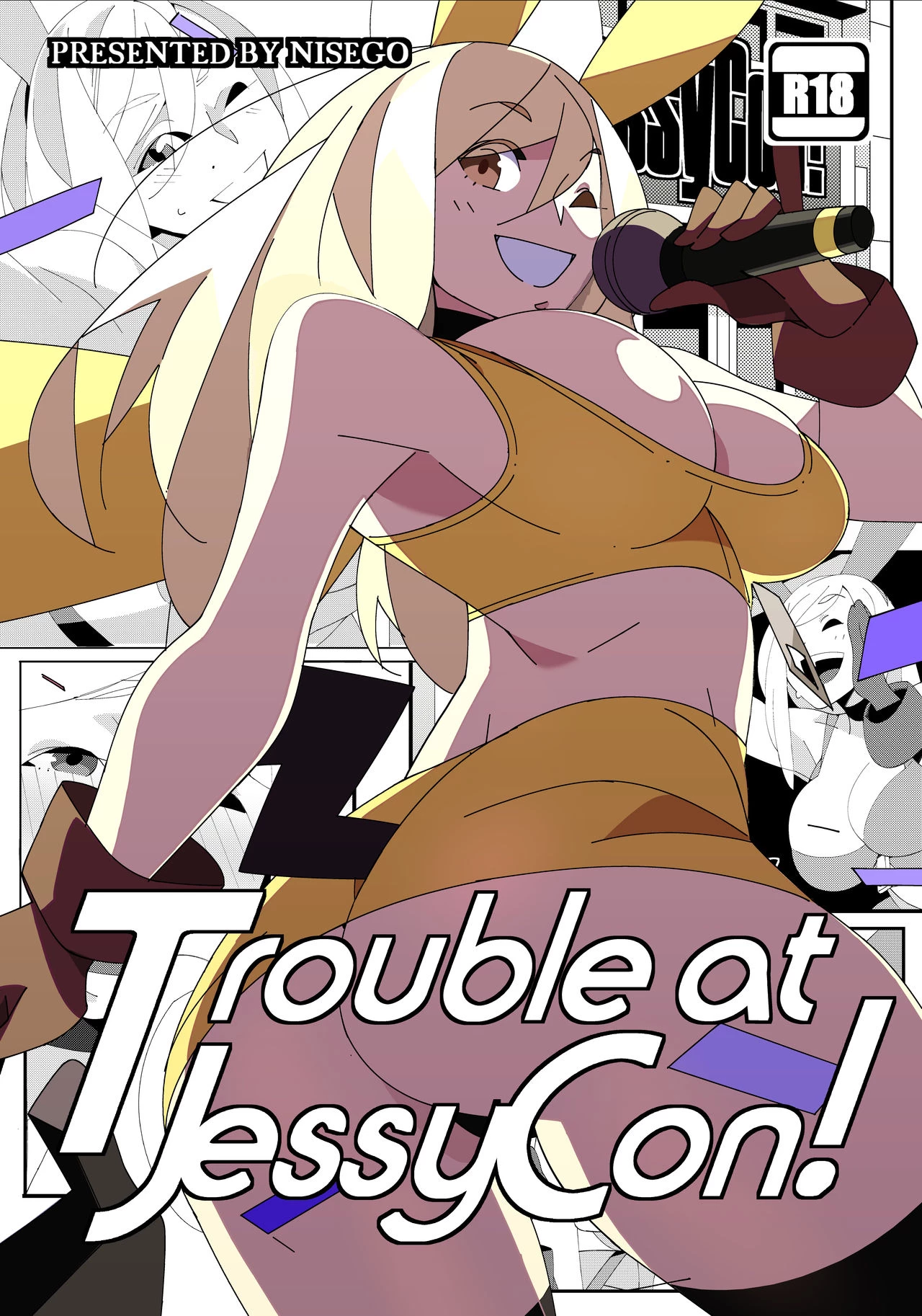 Trouble at Jessycon! porn comic picture 1