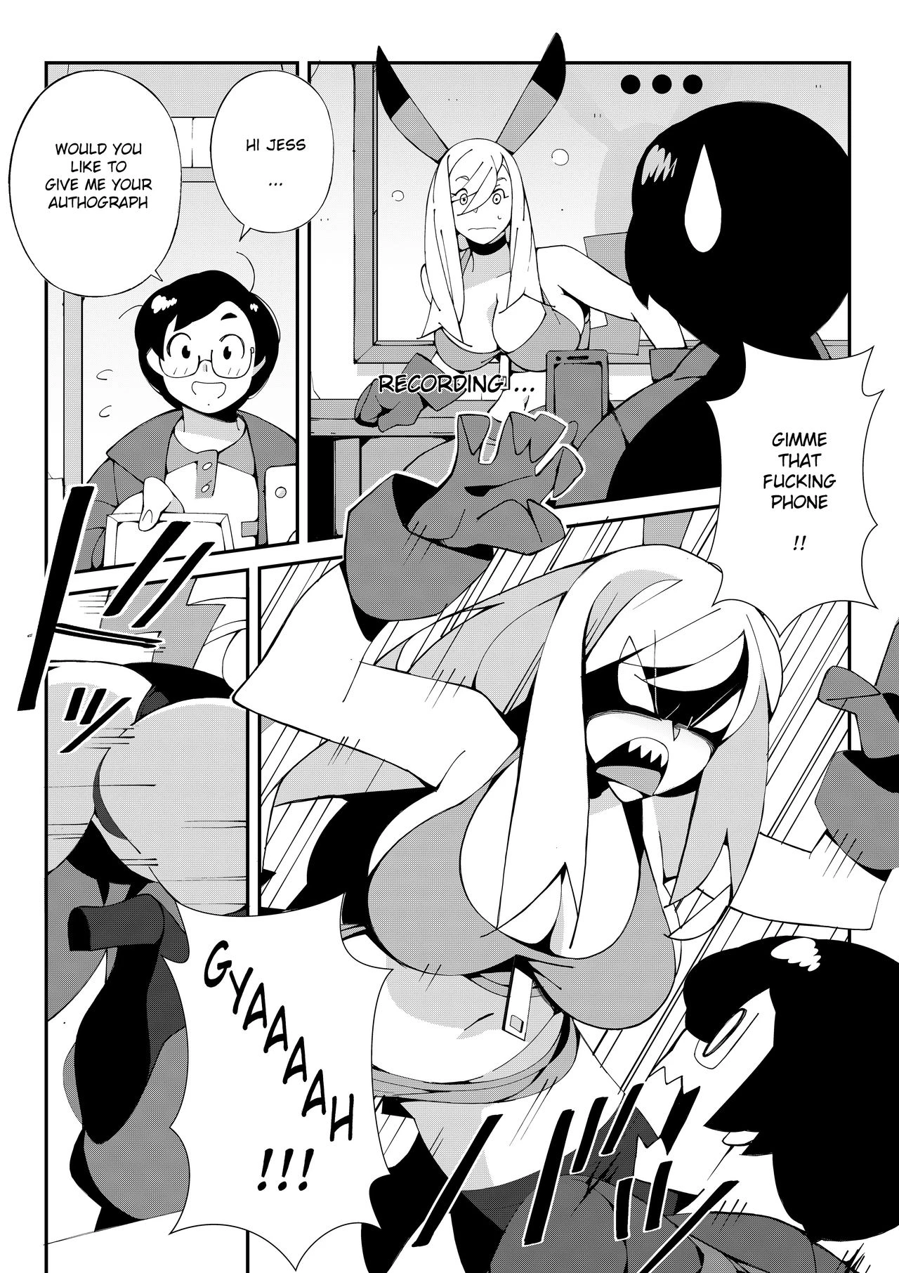 Trouble at Jessycon! porn comic picture 10