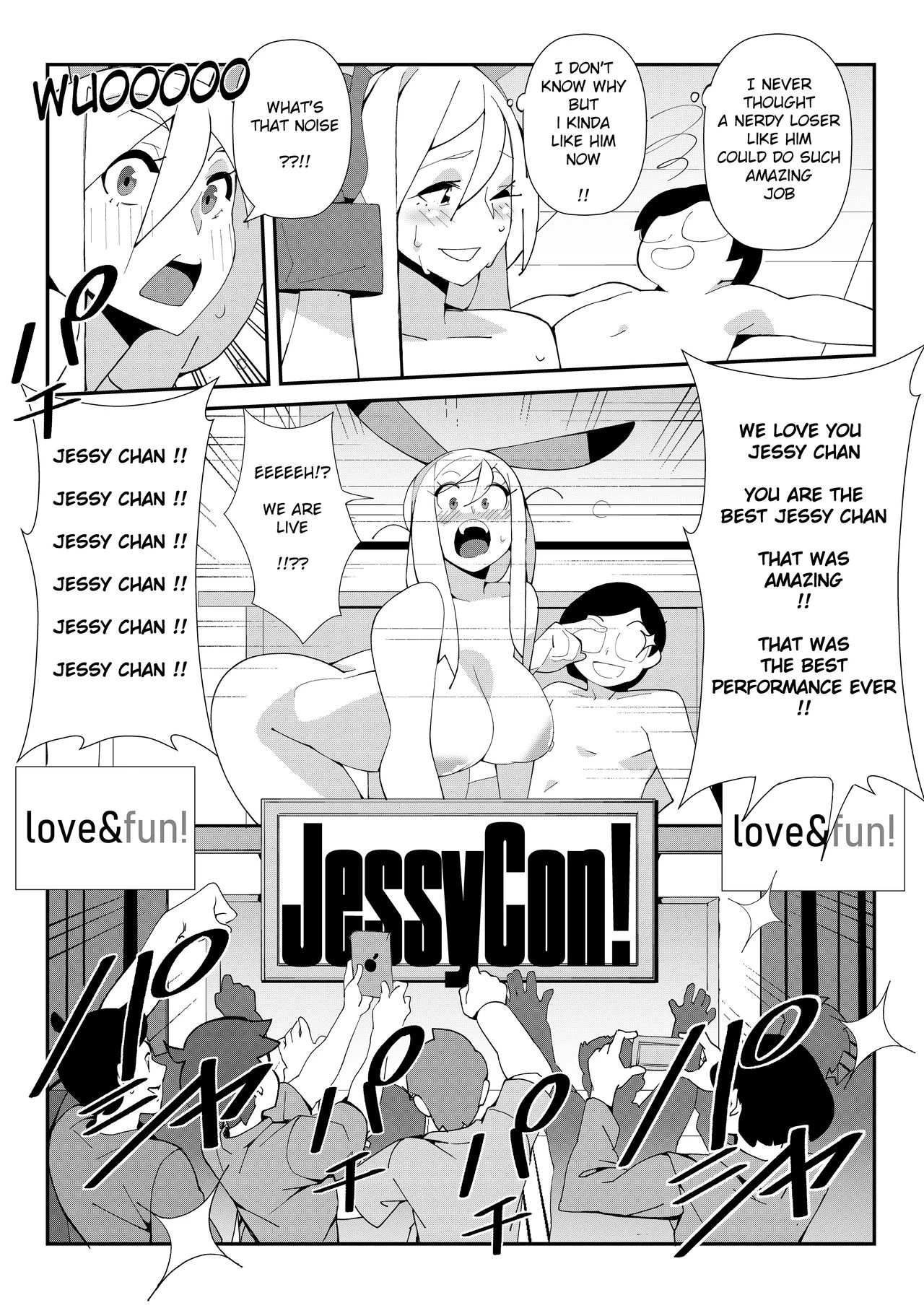 Trouble at Jessycon! porn comic picture 20