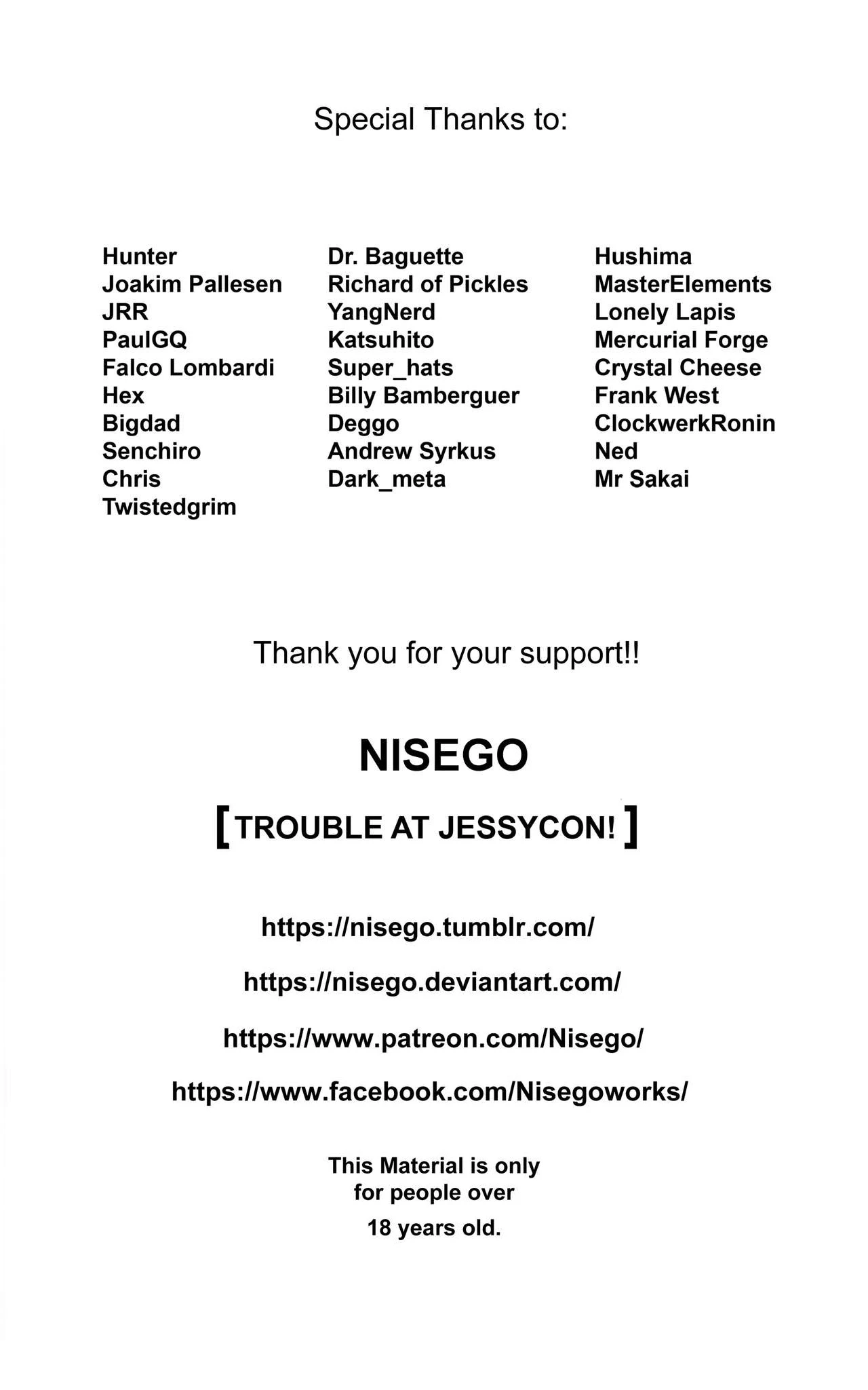 Trouble at Jessycon! porn comic picture 21