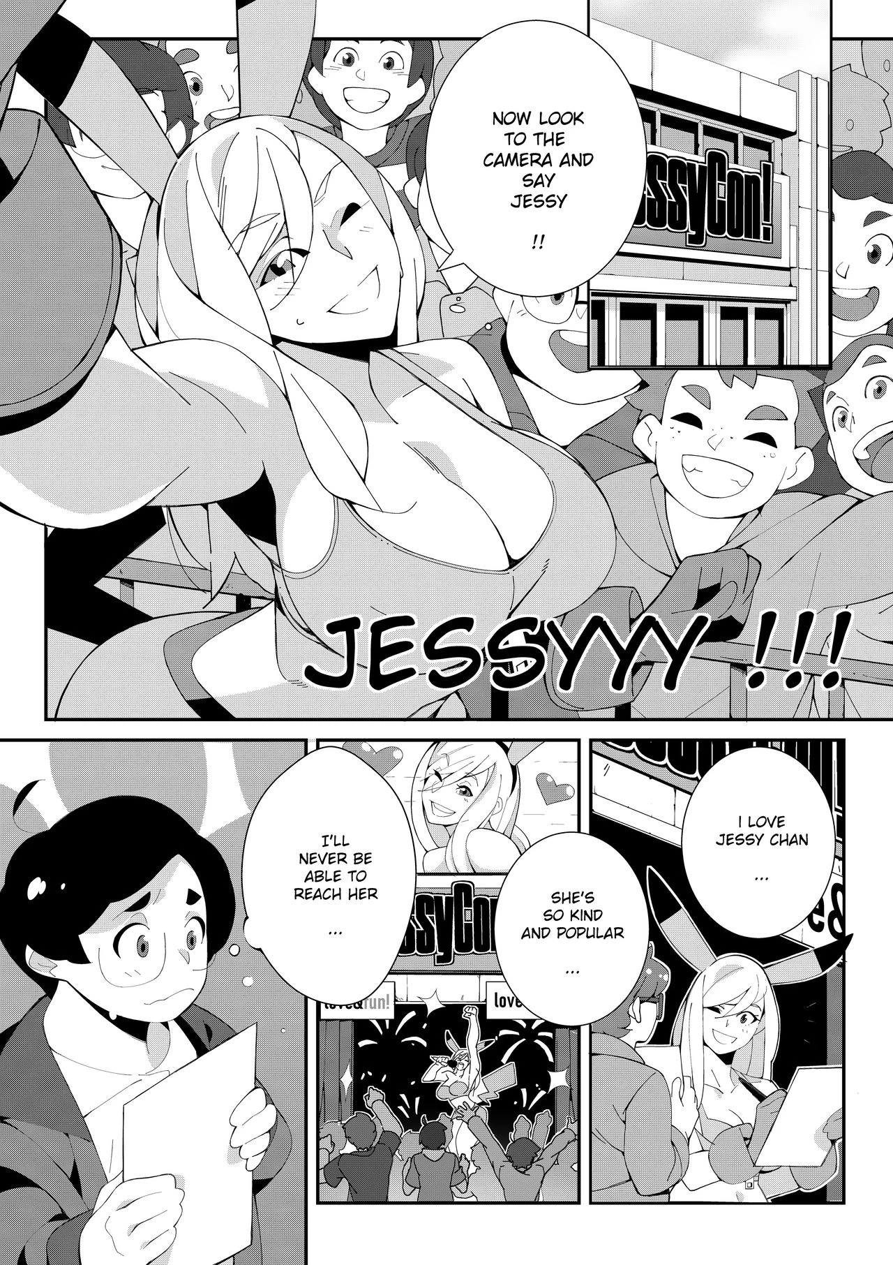 Trouble at Jessycon! porn comic picture 7