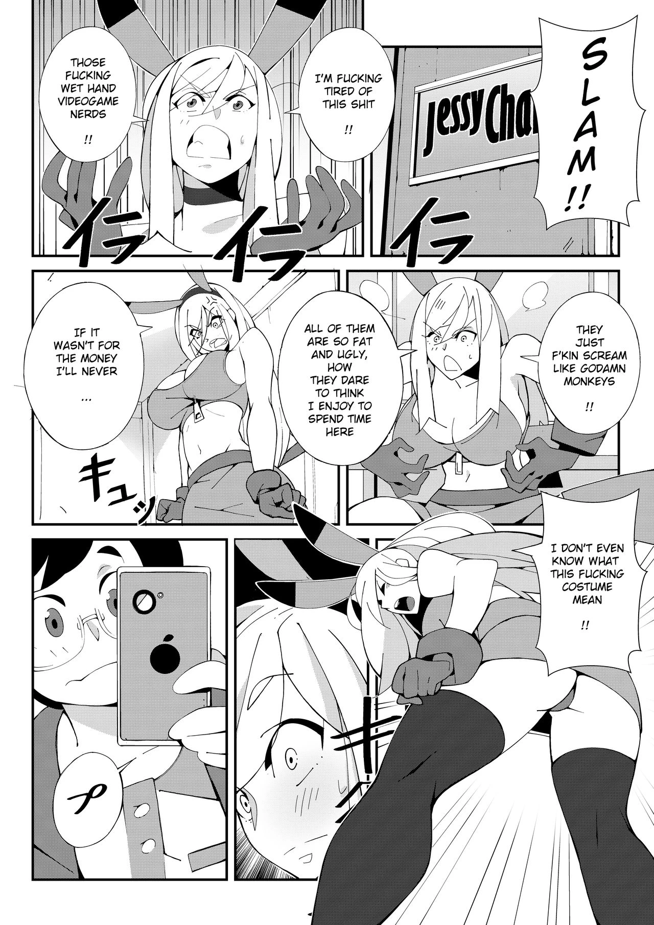 Trouble at Jessycon! porn comic picture 9