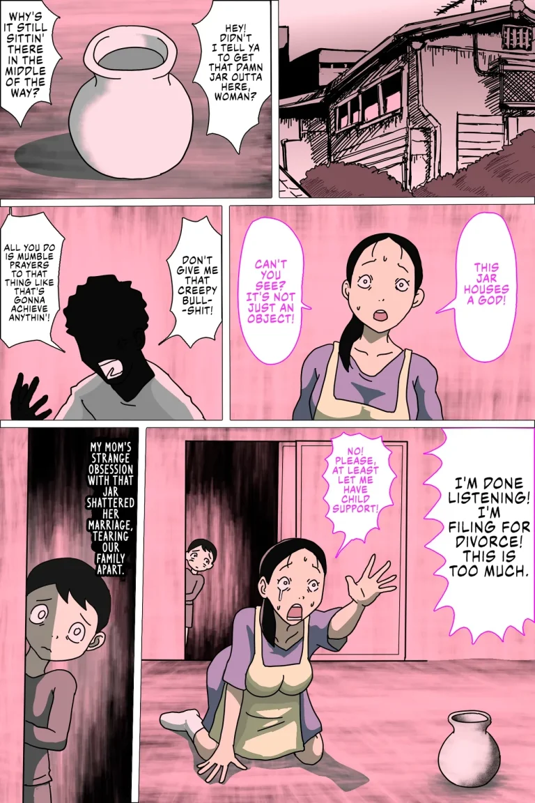 Tsubo mama. Sukebe guru i | My Mother, Ensnared by the Jar of Lust porn comic picture 3